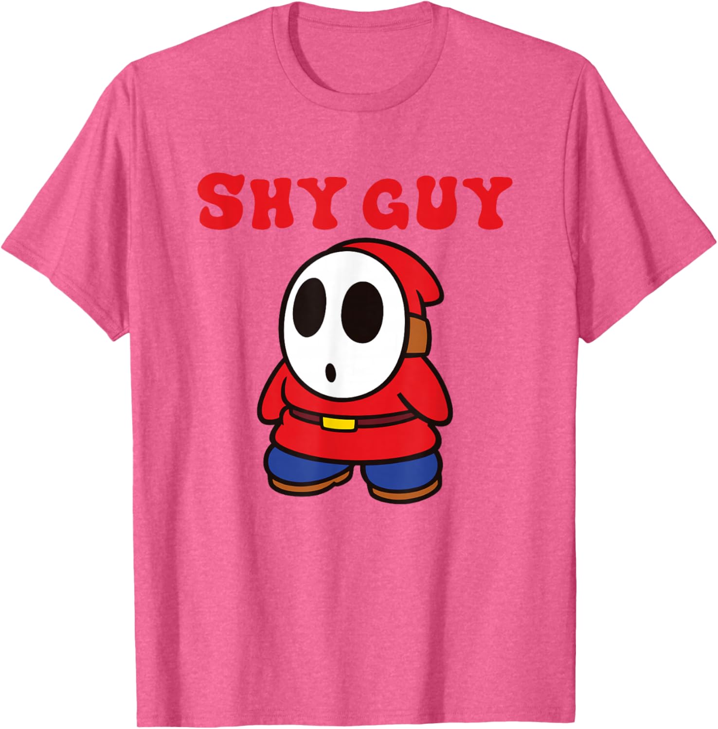 Super Mario Shy Guy Retro T-Shirt for Gamers - Nintendo Fan Apparel - 20