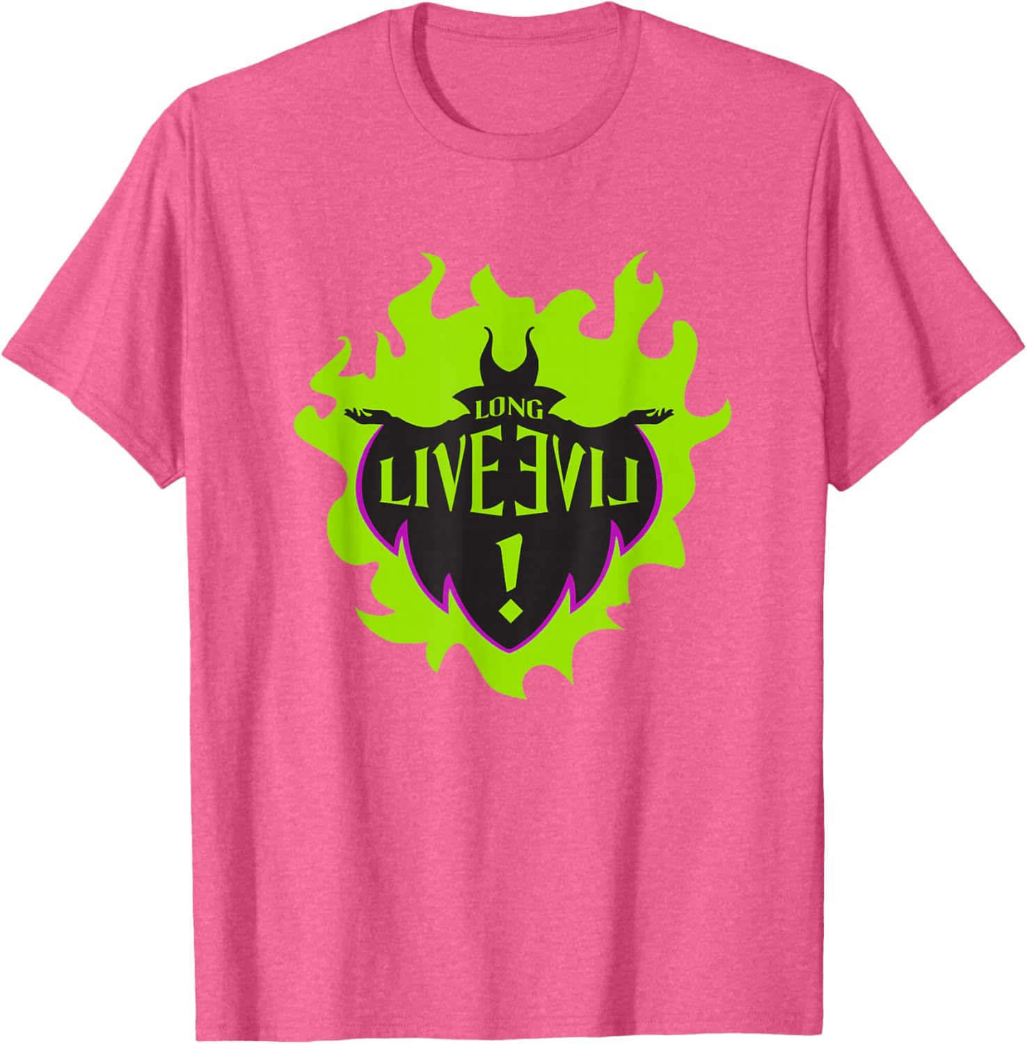 Disney Descendants Maleficent Long Live Evil T-Shirt for Fans - 8