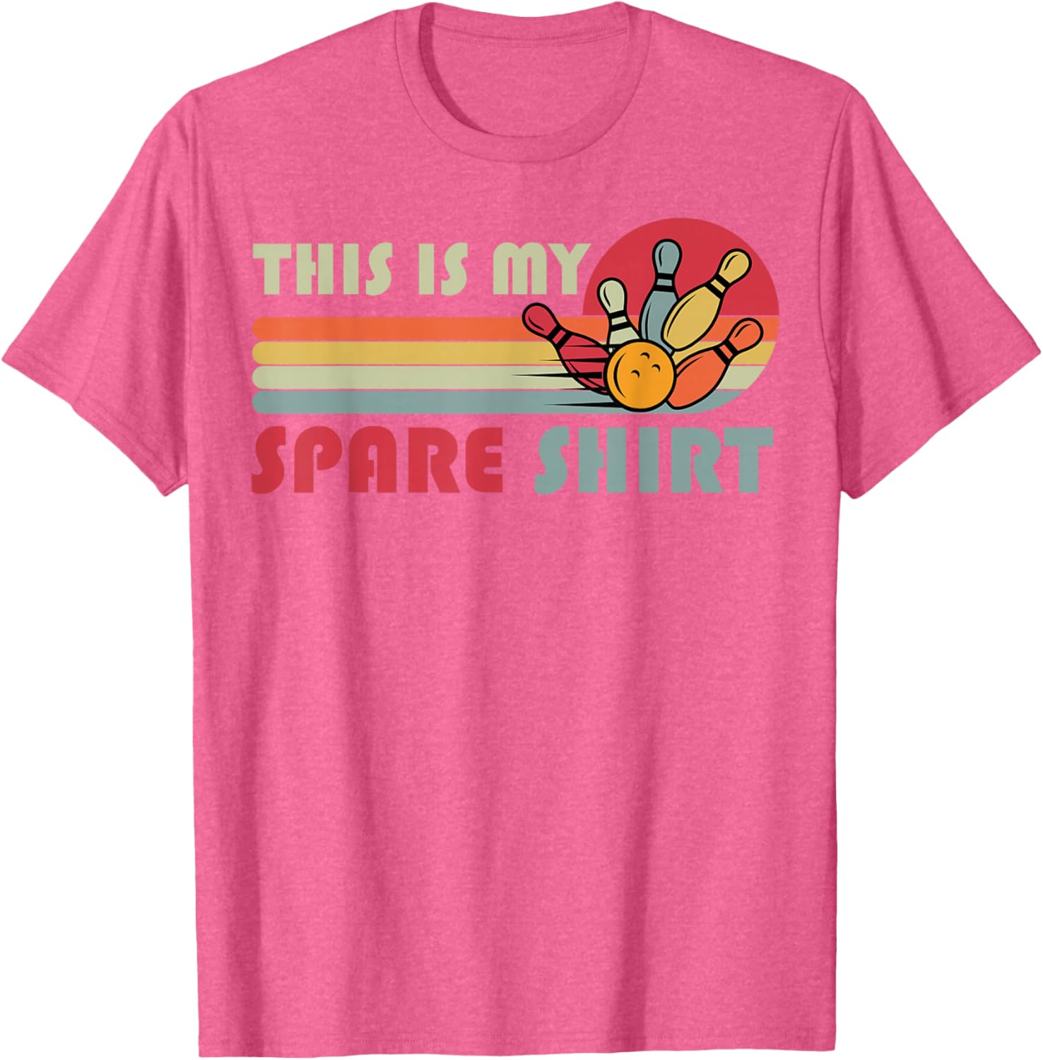 Funny Spare Bowling T-Shirt for Men, Women, and Kids - Perfect Team Gear - 8