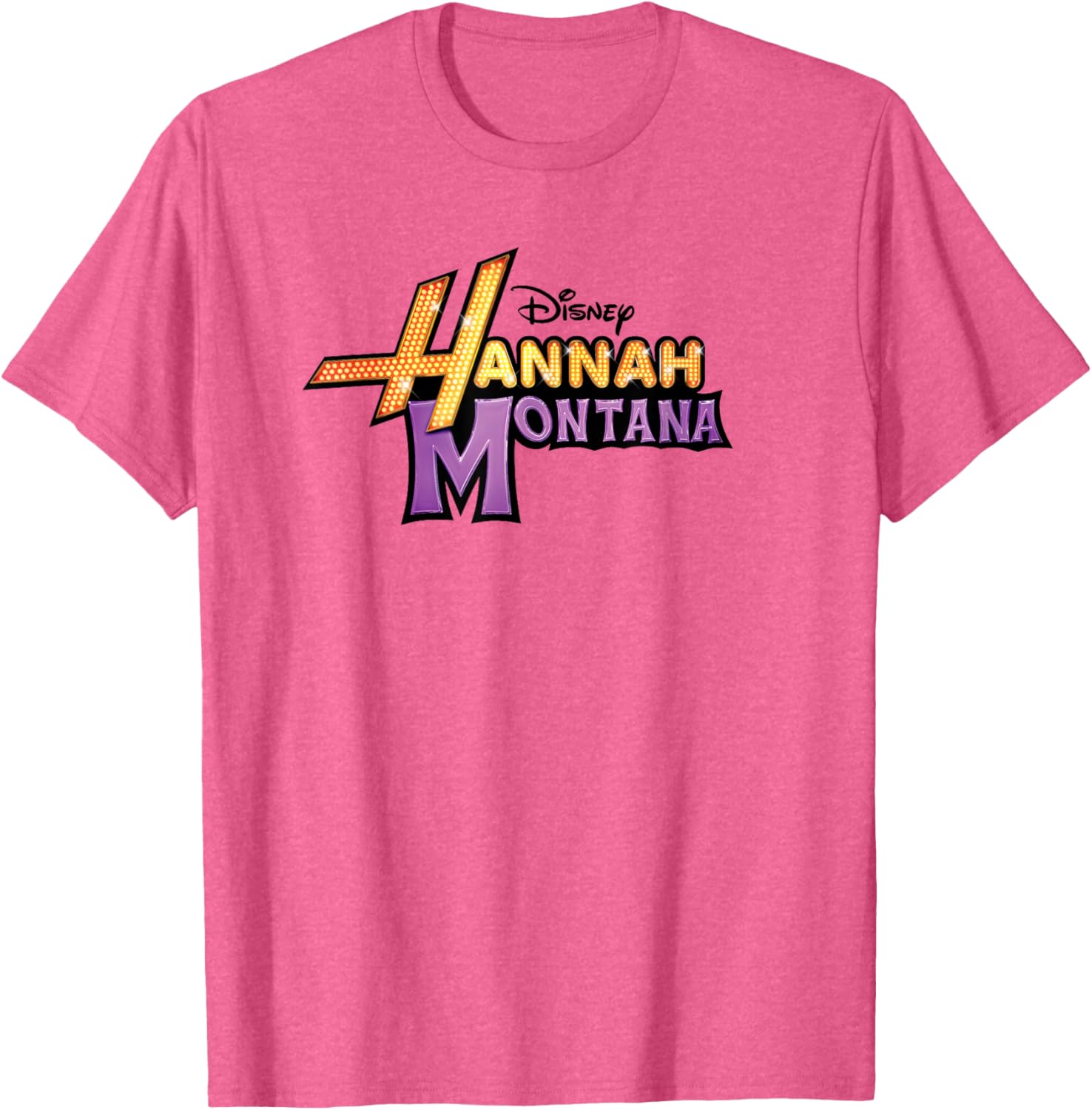 Disney Hannah Montana Logo T-Shirt for Fans of Fun and Fashion - 21