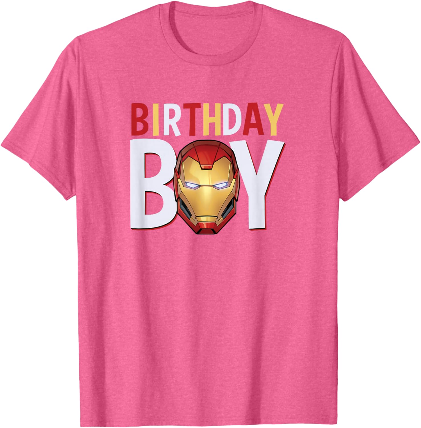 Marvel Avengers Iron Man T-Shirt for Birthday Boys - Cool Superhero Gear - 8