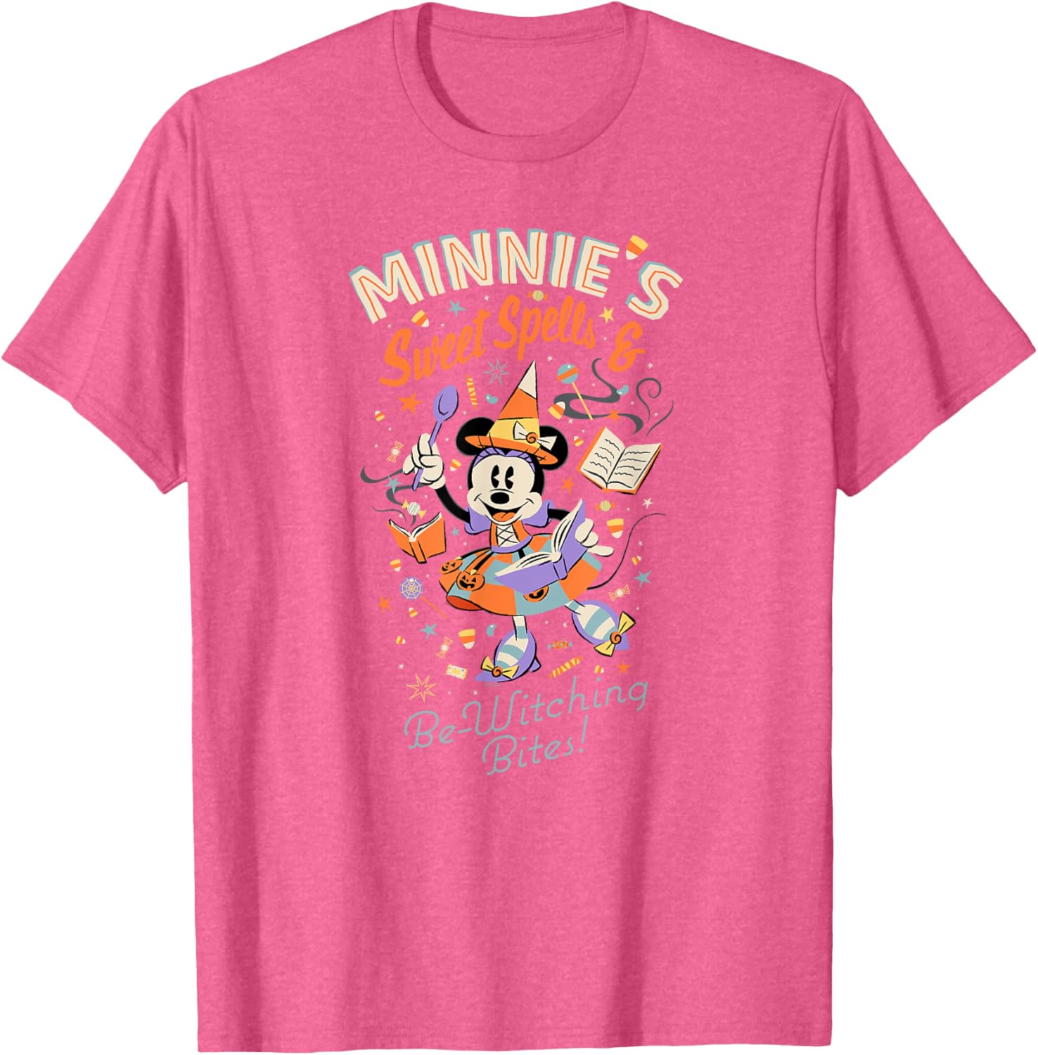 Disney Minnie's Sweet Spells Halloween T-Shirt for Spooky Celebrations - 1