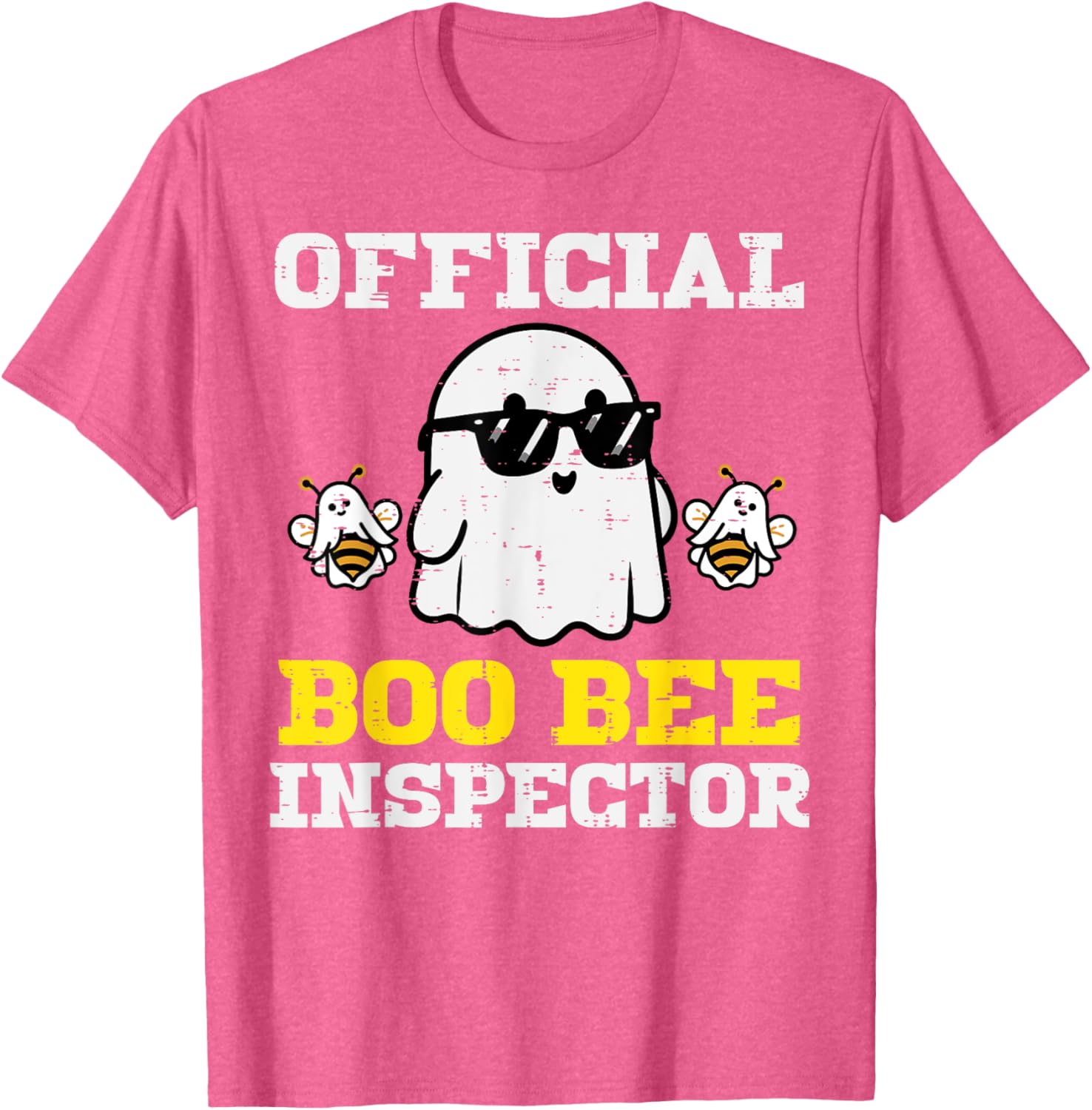 Halloween Boo Bee Inspector Funny Costume Tee for Men and Women - 21