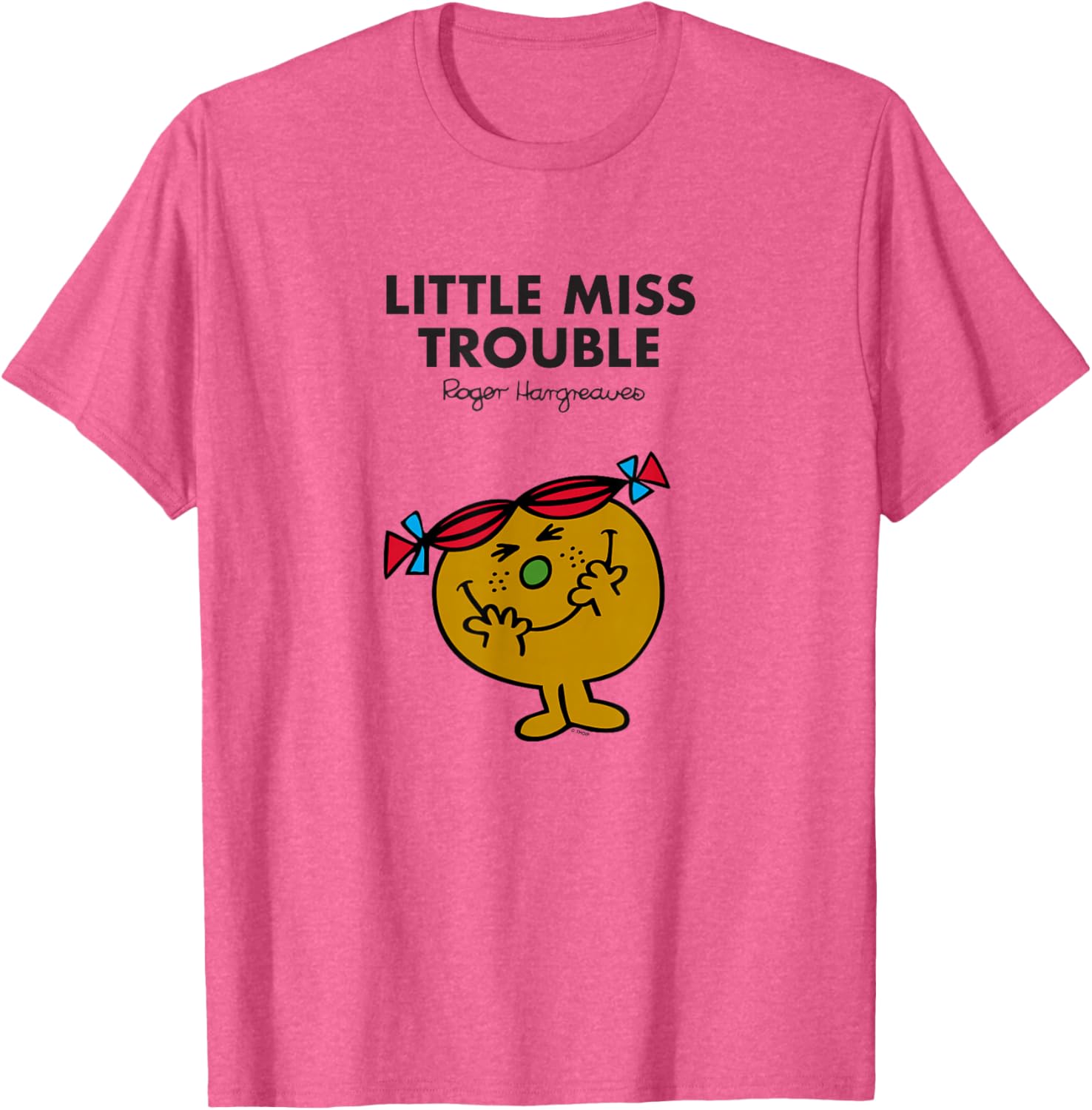 Mr Men Little Miss Trouble T-Shirt Fun and Colorful Kids Apparel - 6