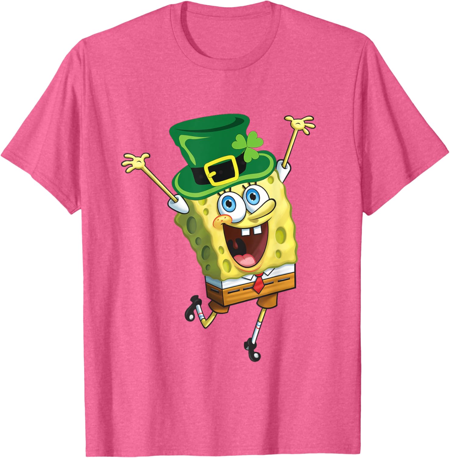 SpongeBob SquarePants St Patricks Day T-Shirt for Fun Festive Style - 4