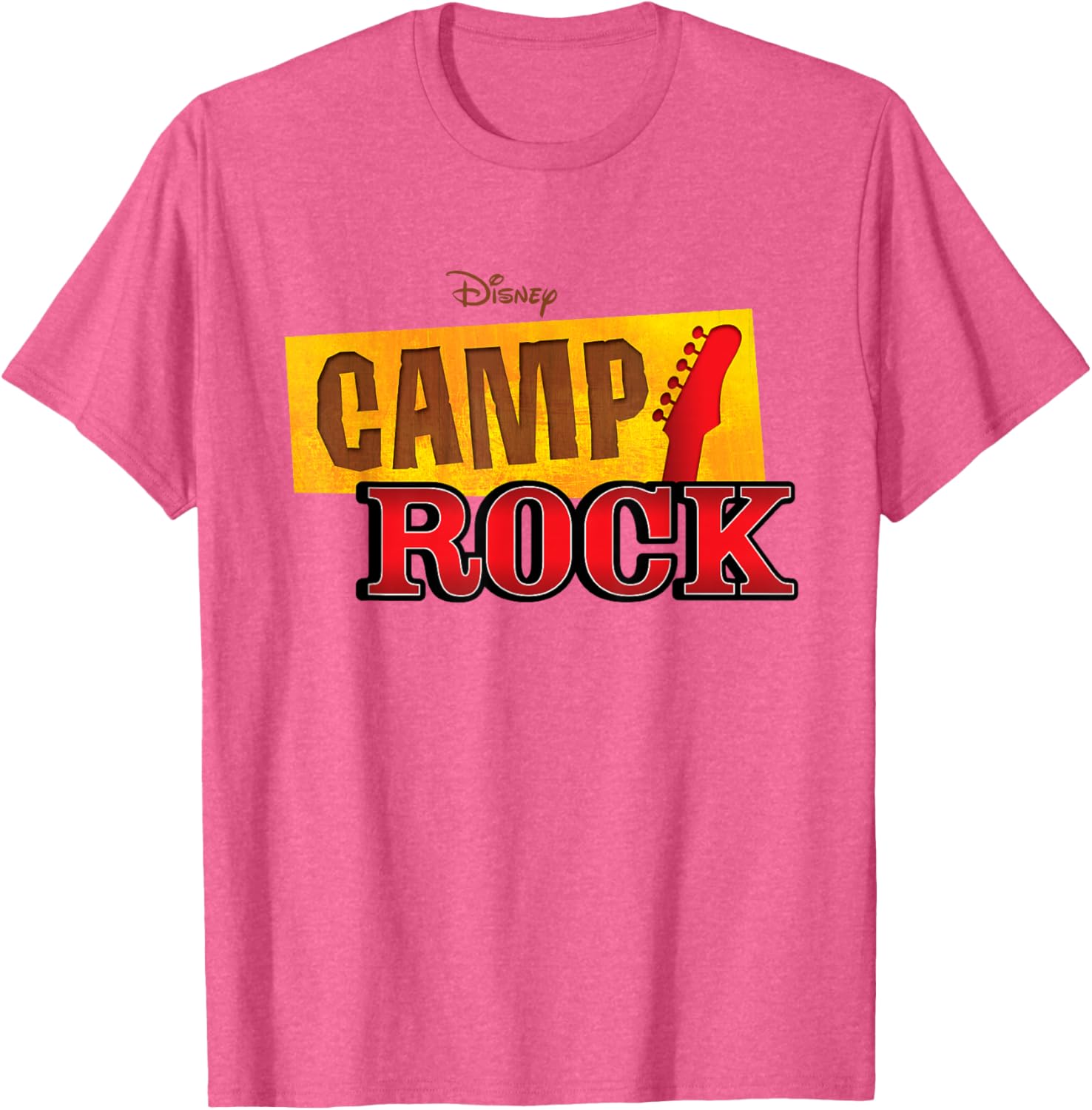 Disney Channel Camp Rock T-Shirt Cool Music Inspired Apparel for Fans - 1