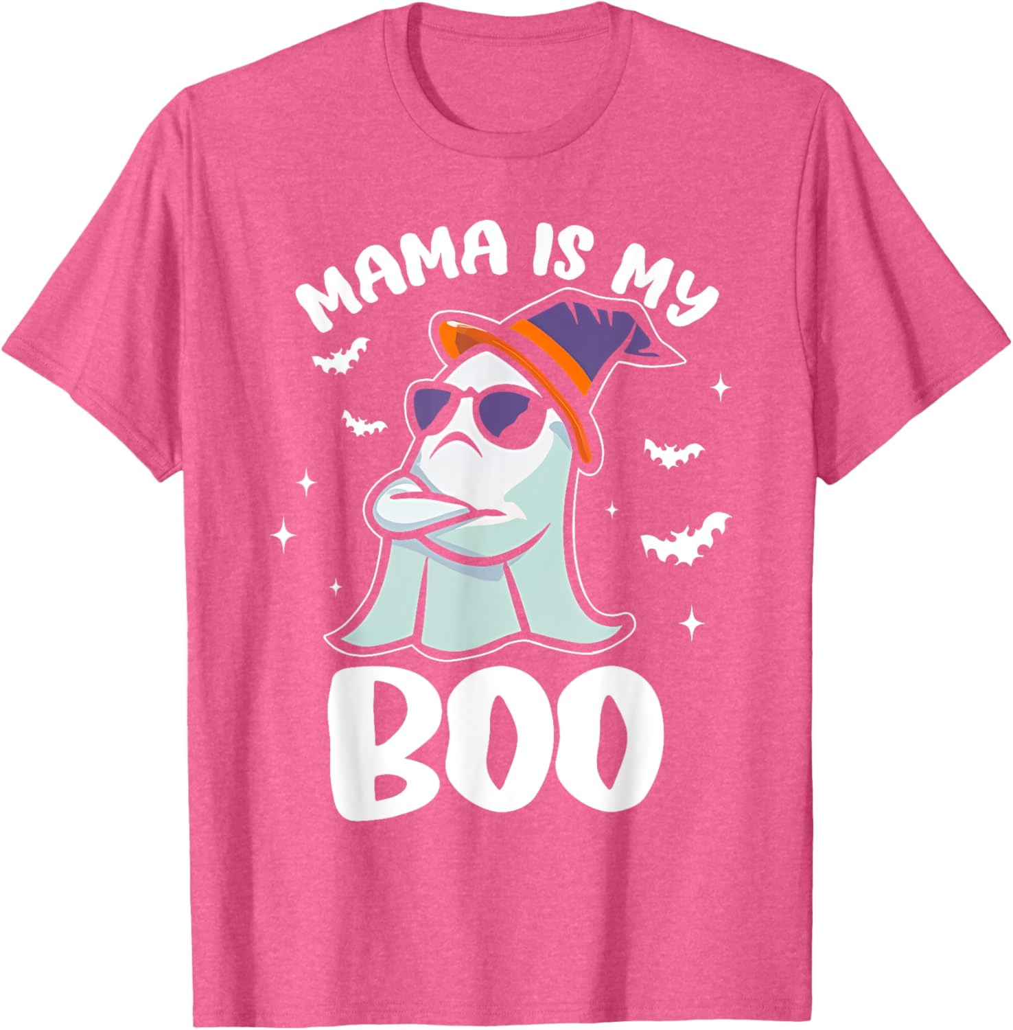 Groovy Mama Is My Boo Halloween T-Shirt for Toddlers and Kids - 2