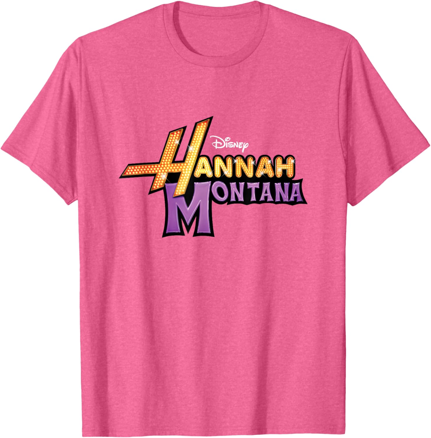 Disney Hannah Montana Big Logo T-Shirt for Classic Fans and Style - 12