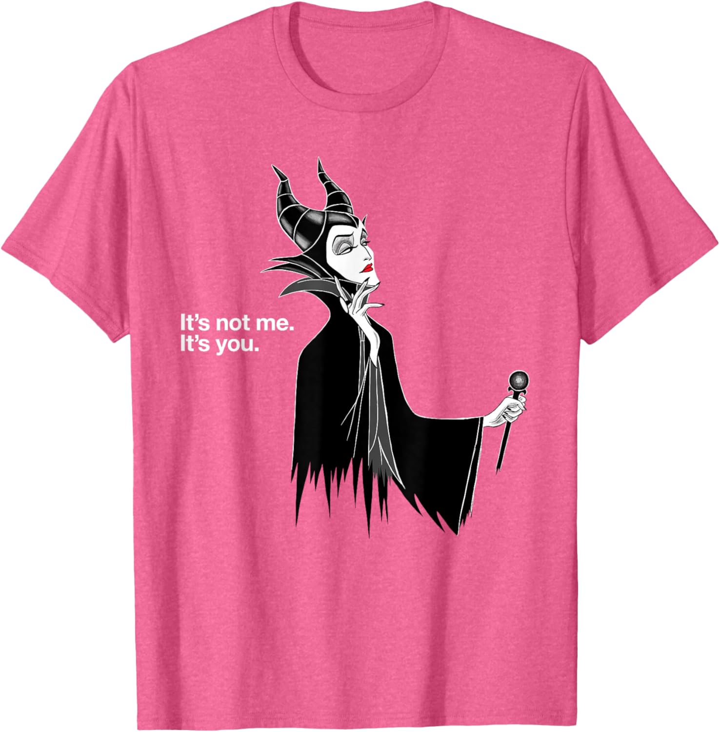 Disney Villains Maleficent It's Not Me It's You T-Shirt for Fans - 22