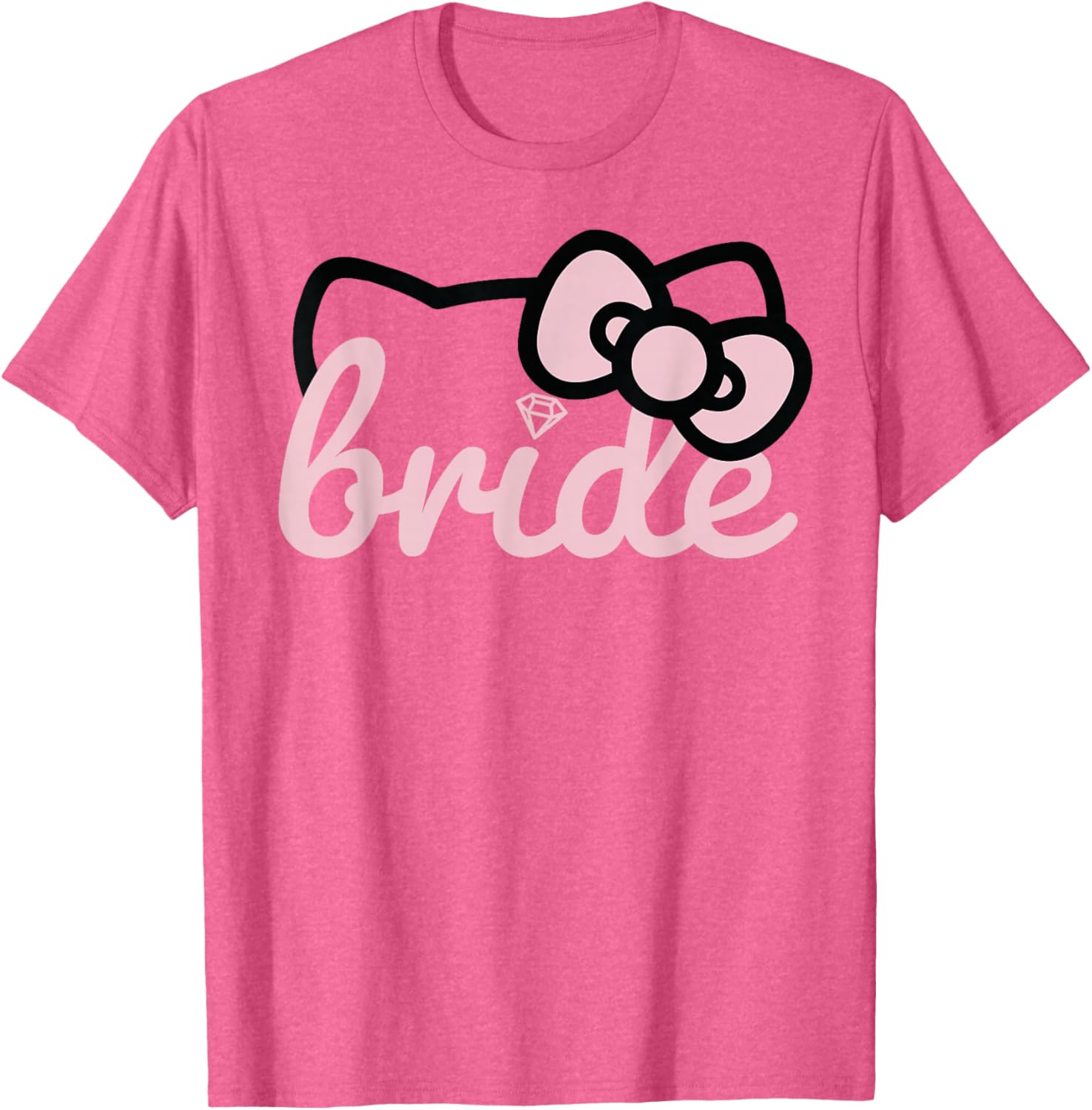 Hello Kitty Bride Wedding T-Shirt for Fun Bridal Party Celebrations - 7