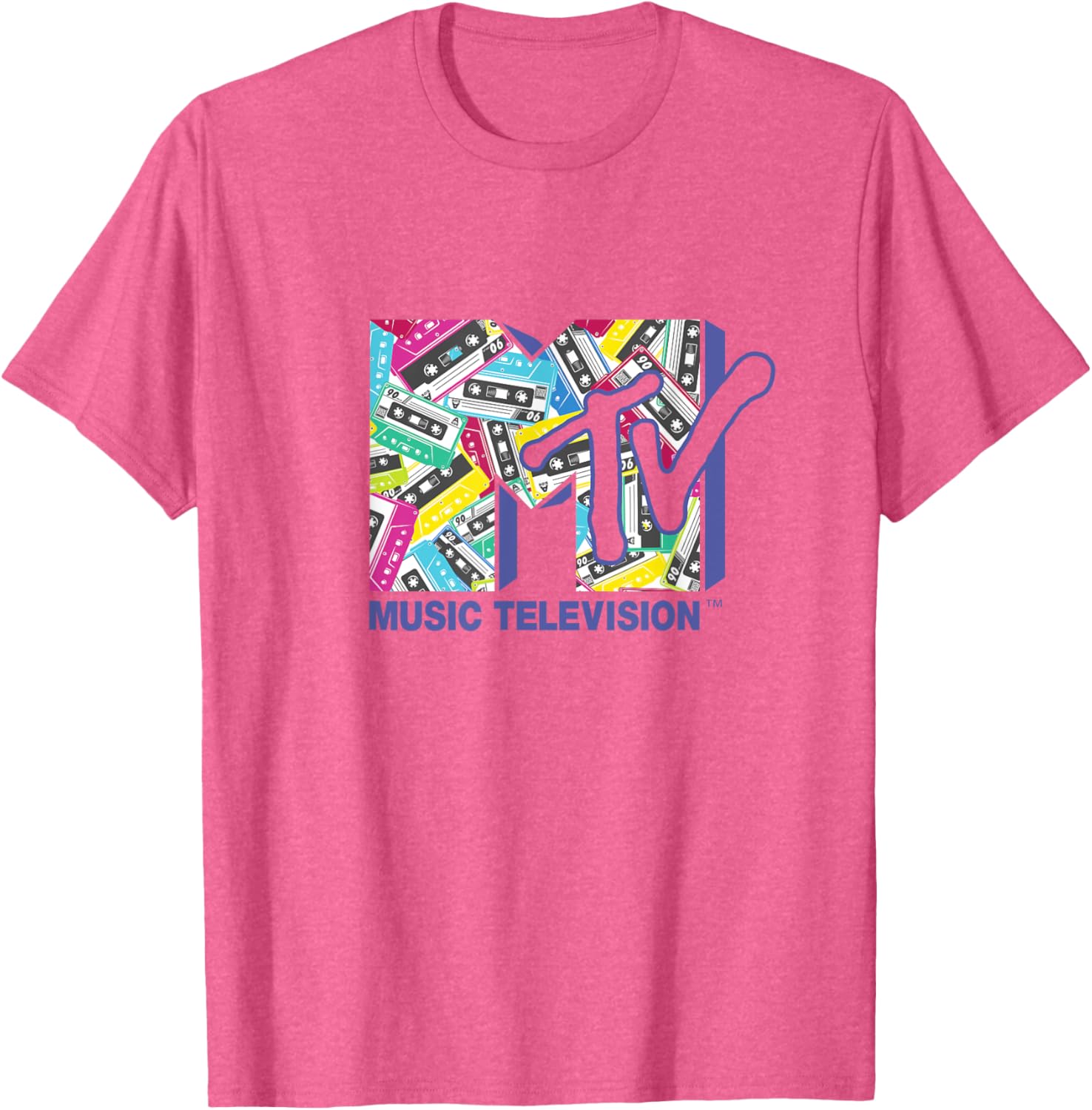 Mademark x MTV 80s Logo T-Shirt with Classic Tapes - Retro Style Apparel - 18