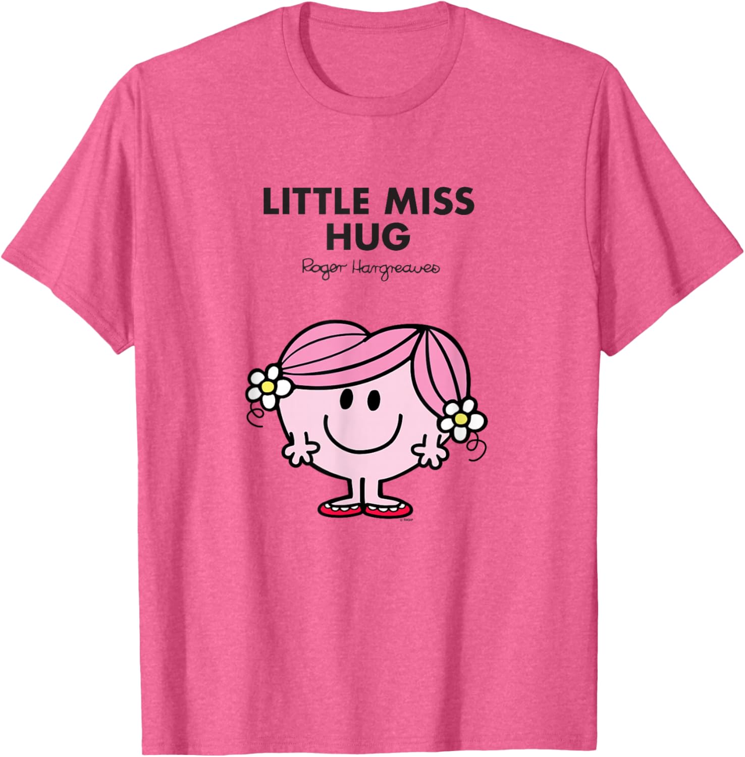 Mr. Men Little Miss Hug T-Shirt for Kids – Soft and Fun Graphic Tee - 4