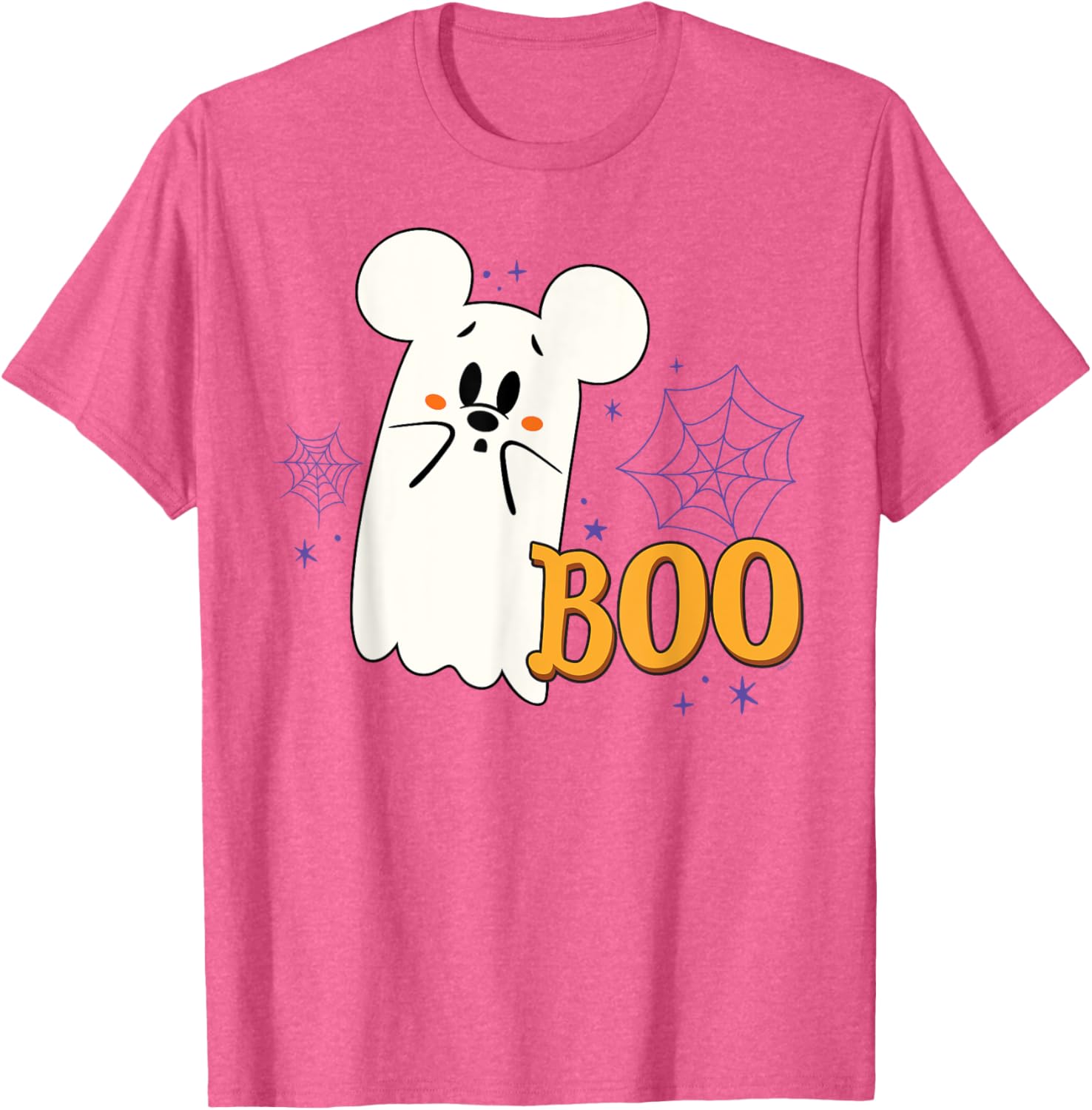 Cute Mickey Mouse Halloween Ghost T-Shirt for Kids and Adults - 12