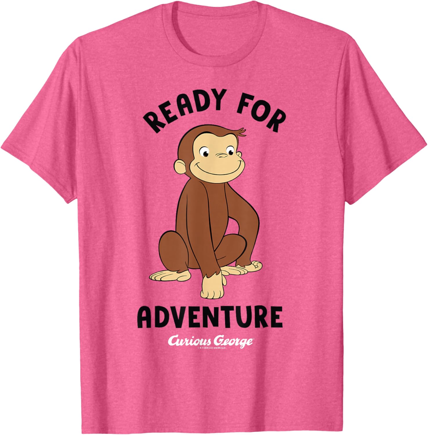 Curious George Adventure T-Shirt Featuring Smiling George - Fun Apparel - 8