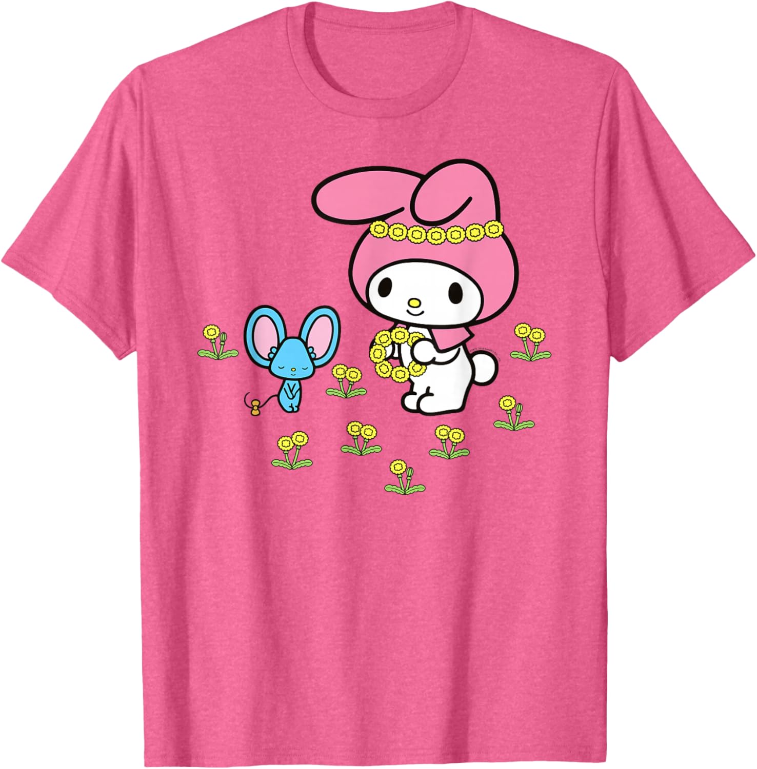 My Melody Flower Crown T-Shirt for Fun and Stylish Outfits - 17