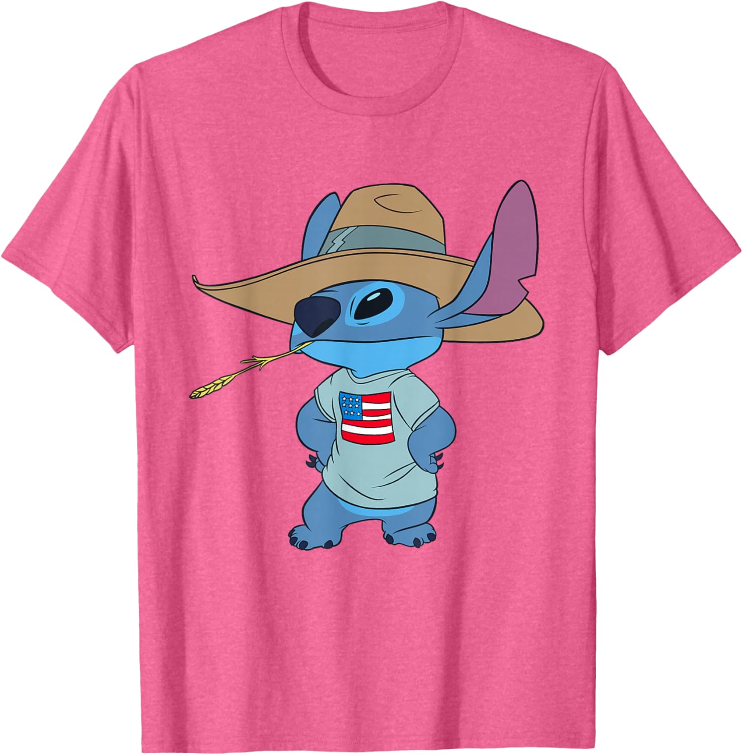 Disney Lilo and Stitch Americana T-Shirt for Fun Summer Style - 4