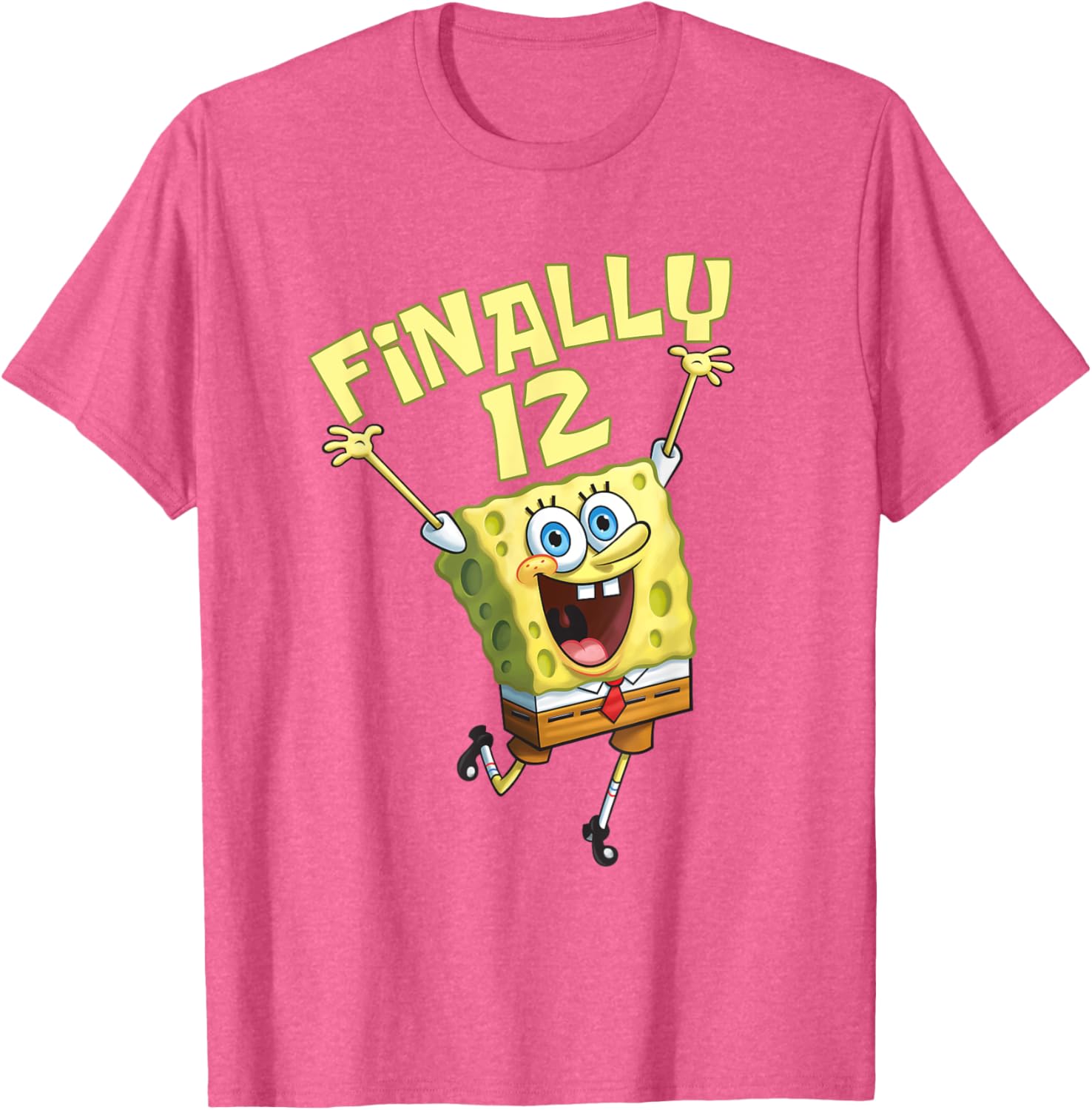 Mademark x SpongeBob SquarePants 12th Birthday T-Shirt for Kids - 8