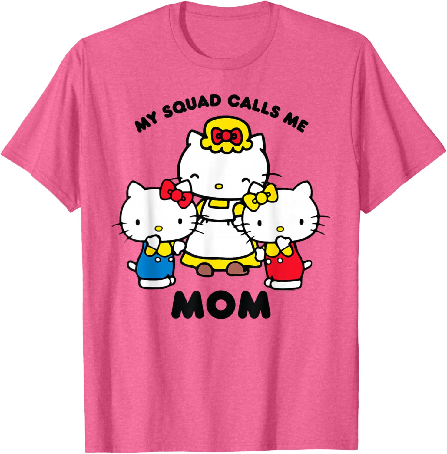 Hello Kitty Mom Squad T-Shirt for Stylish Moms - Cute and Comfy Clothing - 16