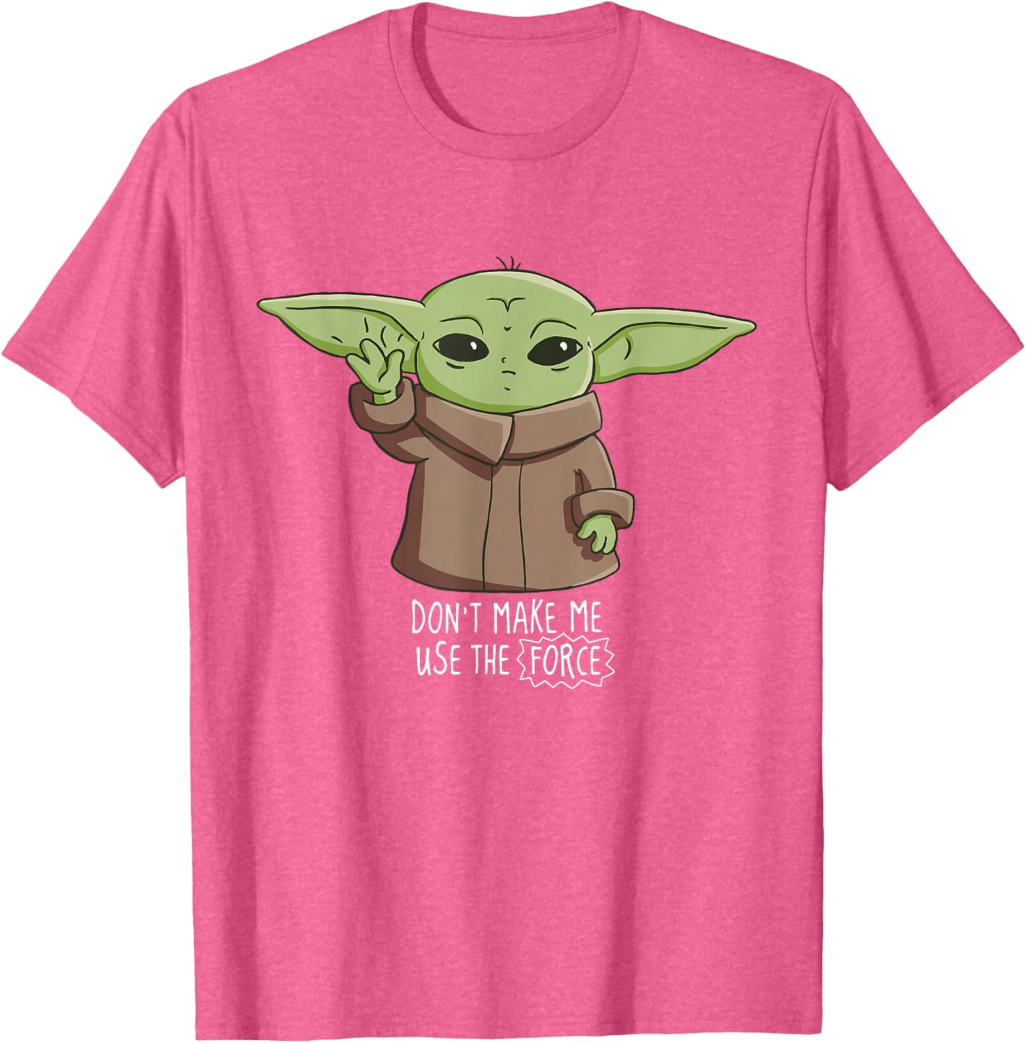 Mandalorian The Child Don't Make Me Use The Force T-Shirt for Fans - 25
