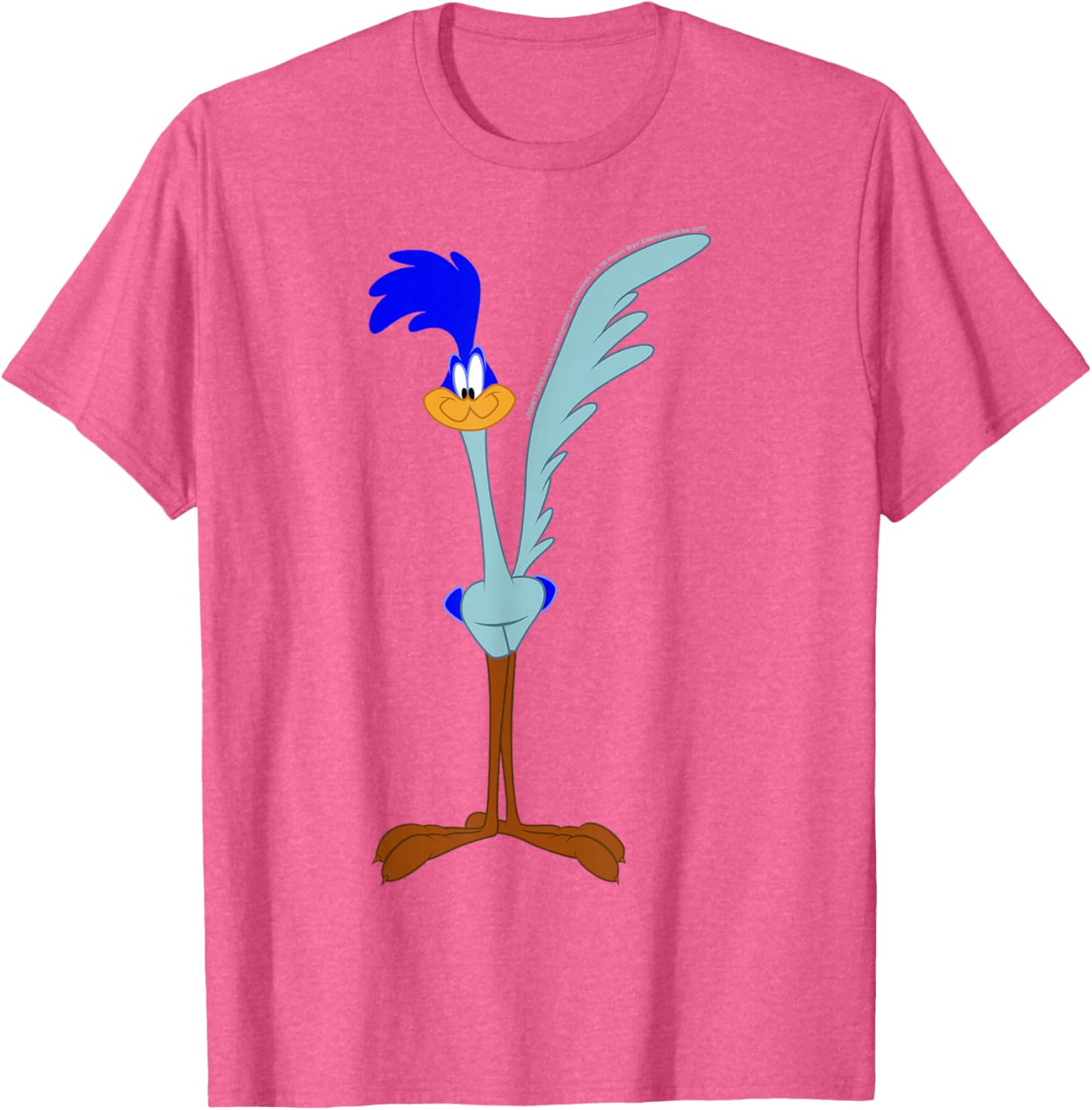 Looney Tunes Road Runner Simple Portrait T-Shirt for Cartoon Lovers - 8