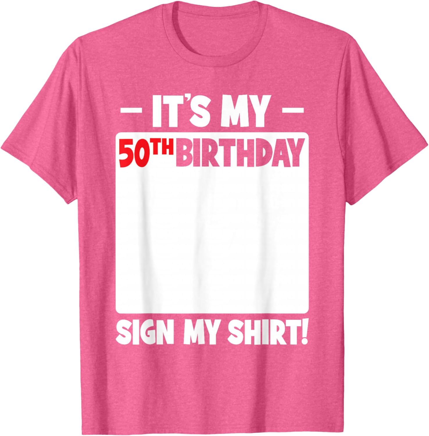 Funny 50th Birthday T-Shirt for Men and Women - Celebrate in Style! - 19