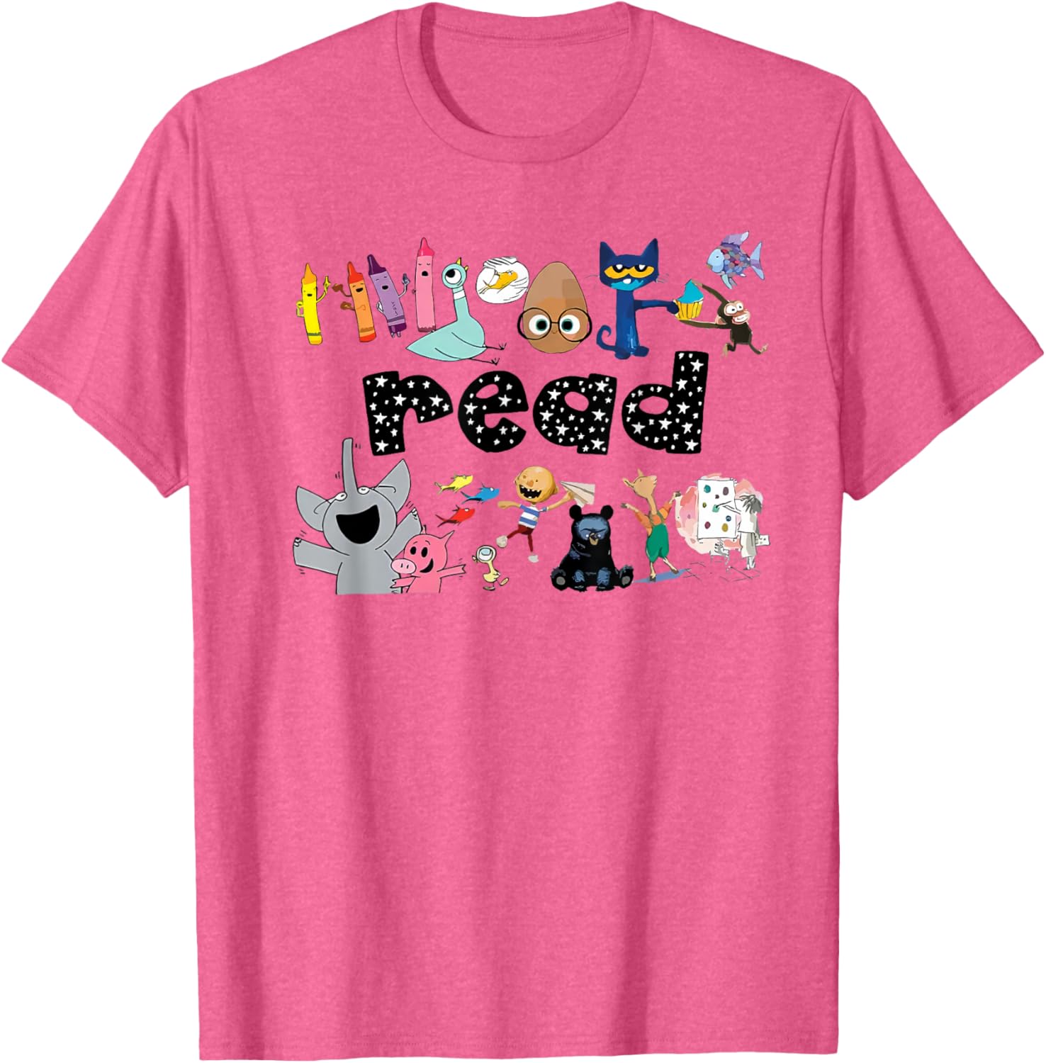 Read Children's Books Teacher T-Shirt for Book Lovers and Educators - 8