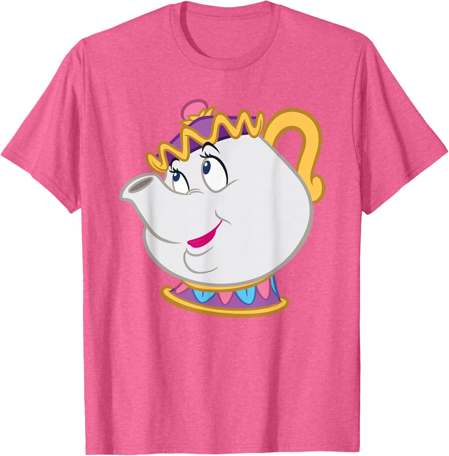 Disney Beauty and the Beast Mrs. Potts Big Face Costume T-Shirt for Fans - 19