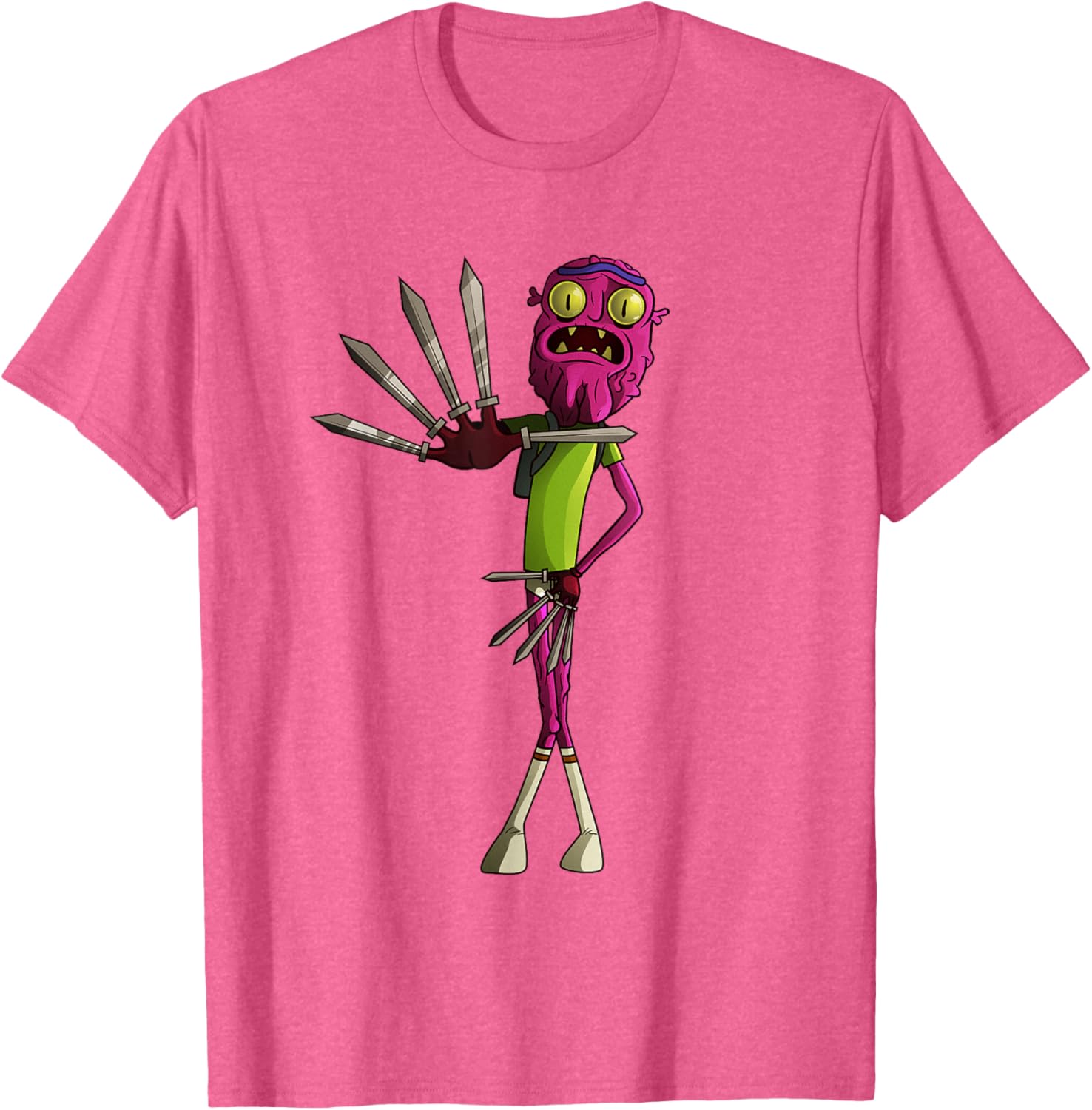 Mademark x Rick and Morty Scary Terry T-Shirt for Fun Fans - 2