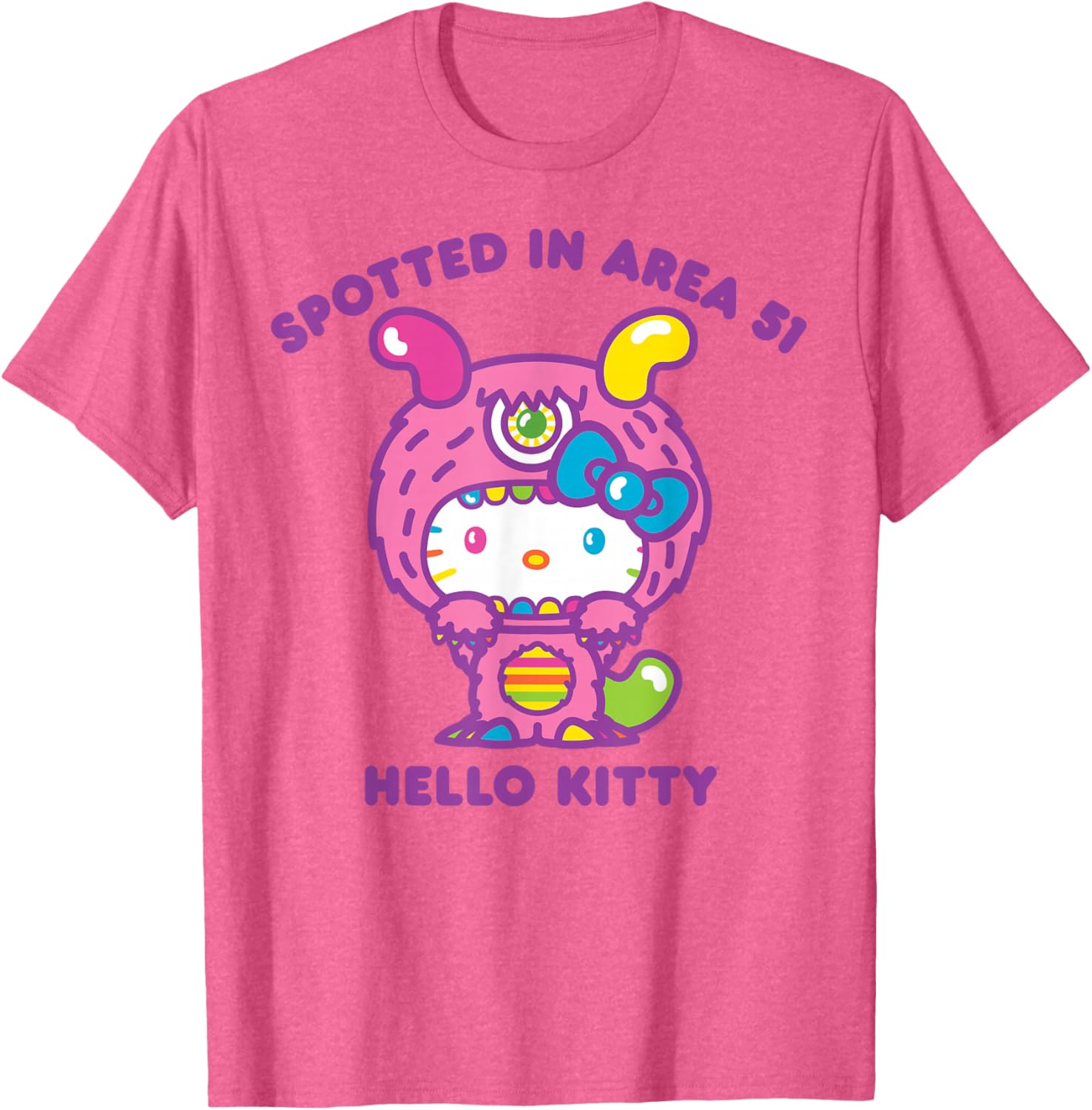 Hello Kitty Area 51 Alien Sighting T-Shirt for Fun Fashion Lovers - 6