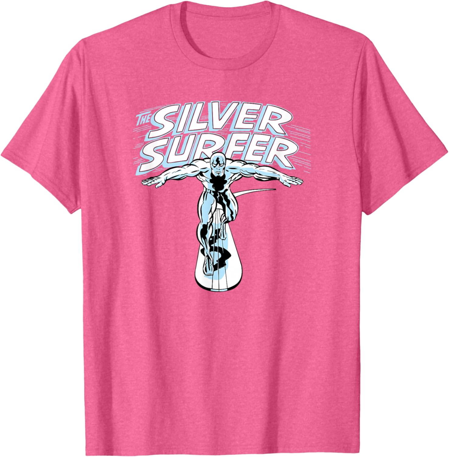 Vintage Marvel Fantastic Four Silver Surfer Portrait T-Shirt for Fans - 14