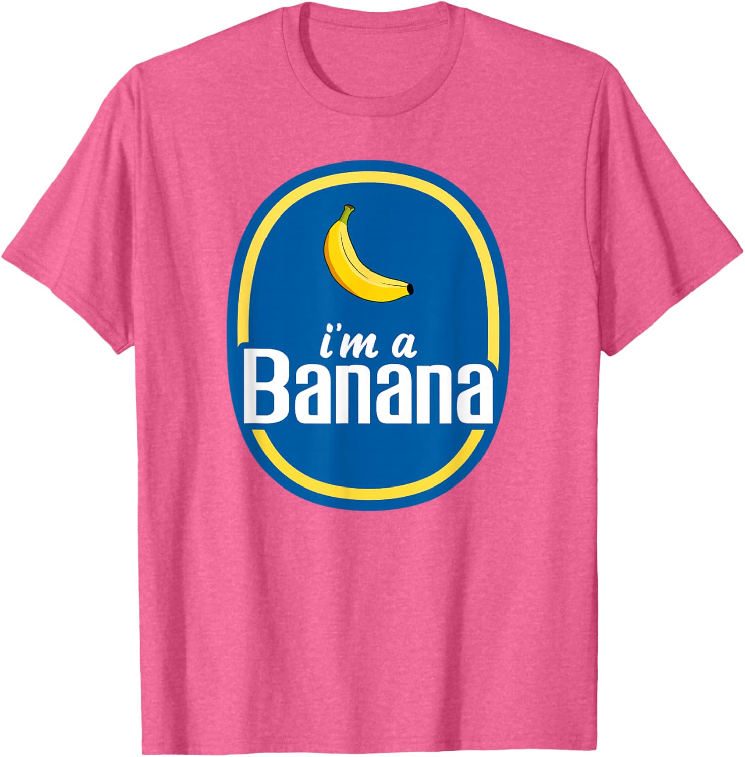 Funny I'm A Banana Costume T-Shirt for Halloween - Yellow Fruit Humor Tee - 2