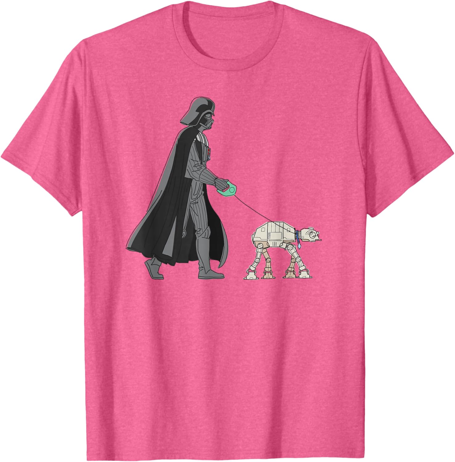 Darth Vader Dog Walker Meme T-Shirt for Star Wars Fans and Pets Lovers - 12