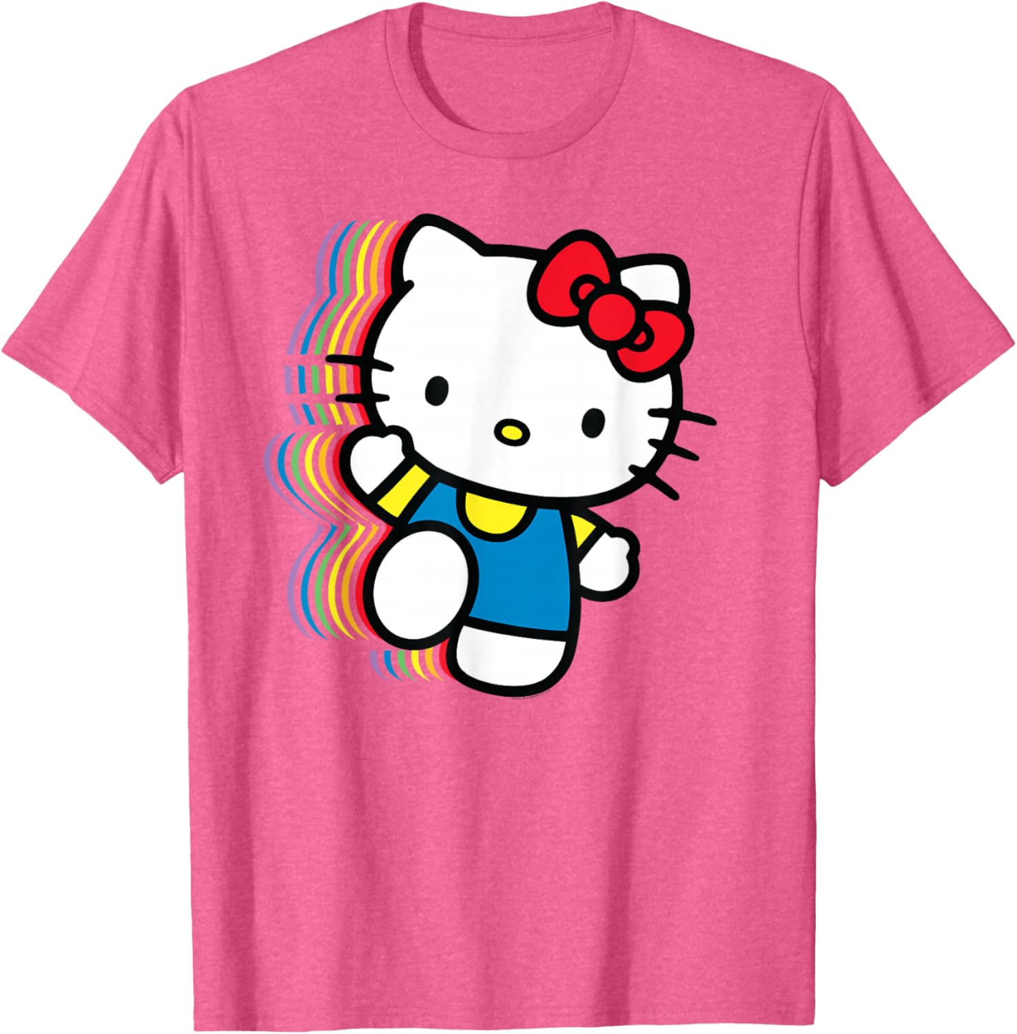 Hello Kitty Rainbow T-Shirt for Kids - Cute and Colorful Fashion Wear - 12