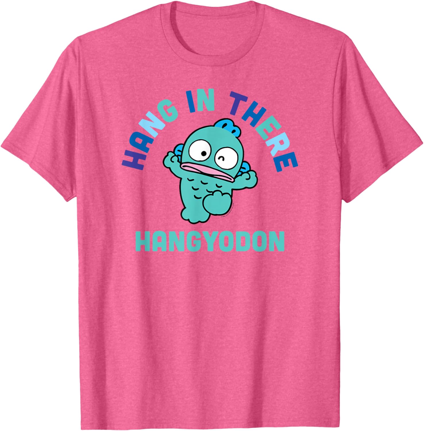 Hangyodon Hang in There T-Shirt Cute Graphic Tee for Everyday Wear - 17