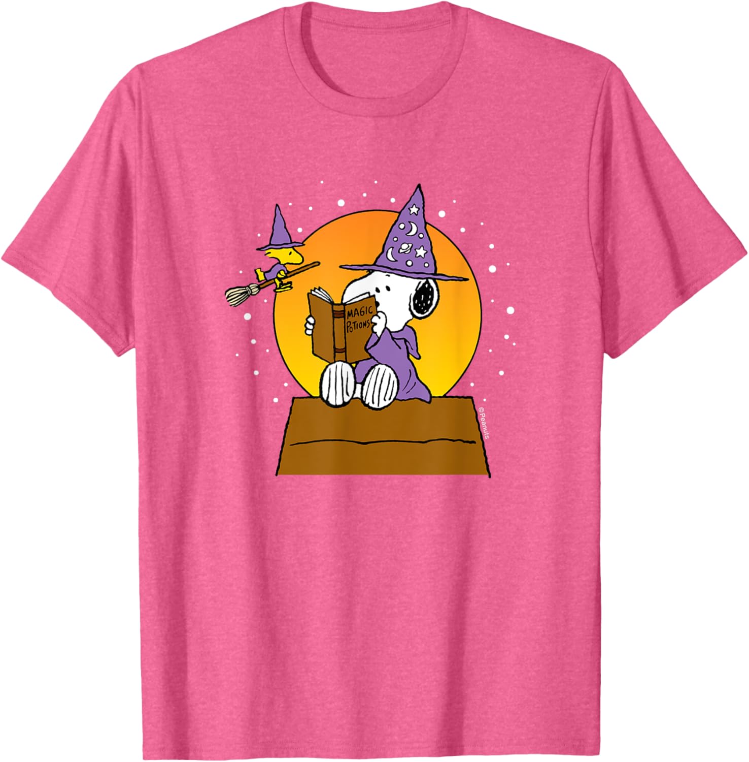 Wizard Snoopy Halloween T-Shirt for Peanuts Fans - Fun and Stylish Tee - 1