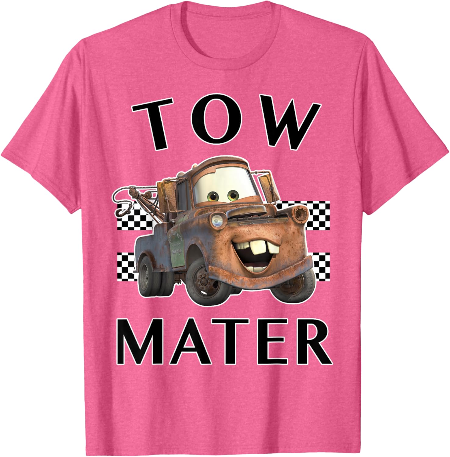 Disney Pixar Cars Tow Mater Graphic T-Shirt for Kids and Adults - 7