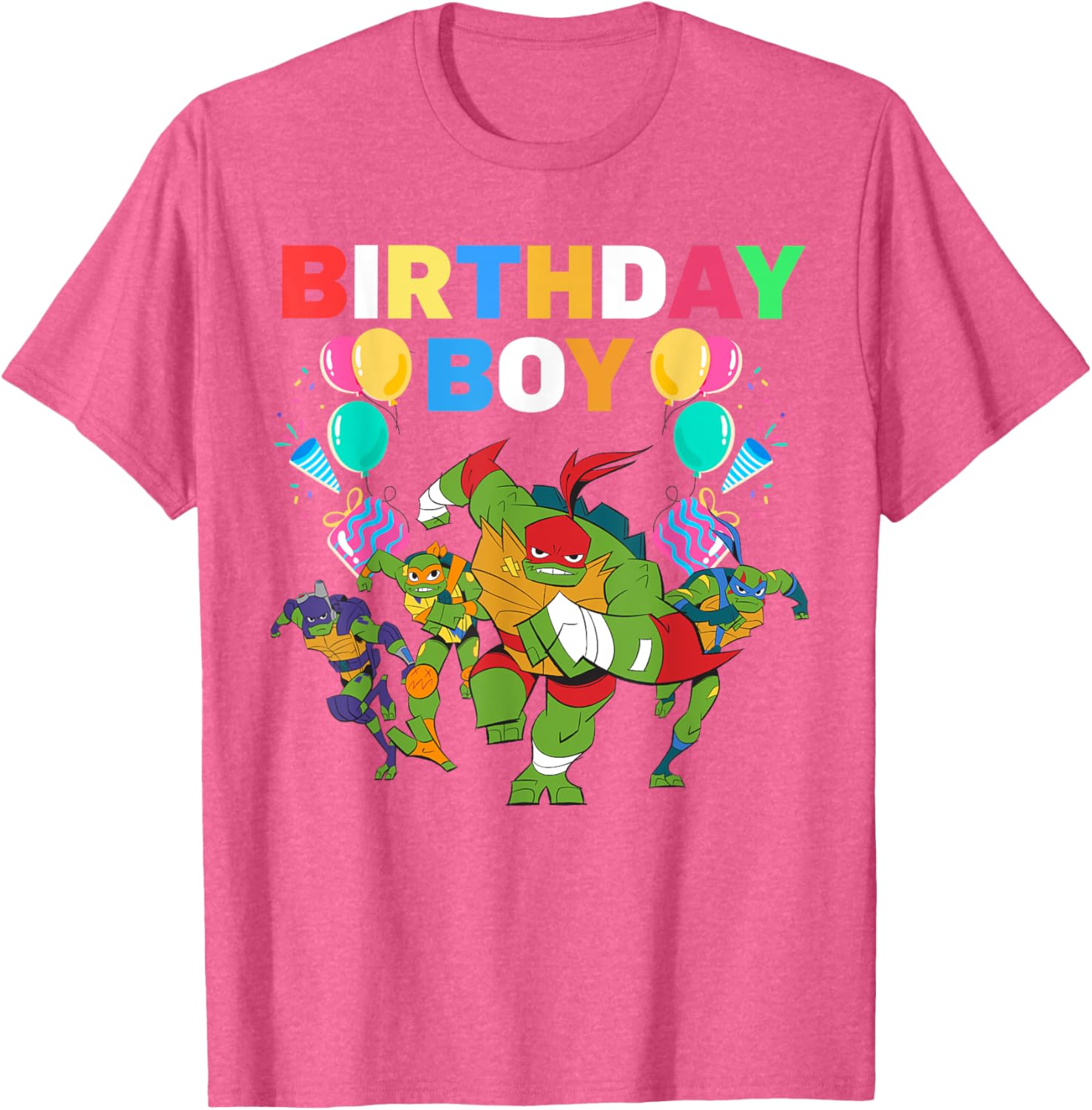 Teenage Mutant Ninja Turtles Birthday Boy T-Shirt Gift for Fans - 6