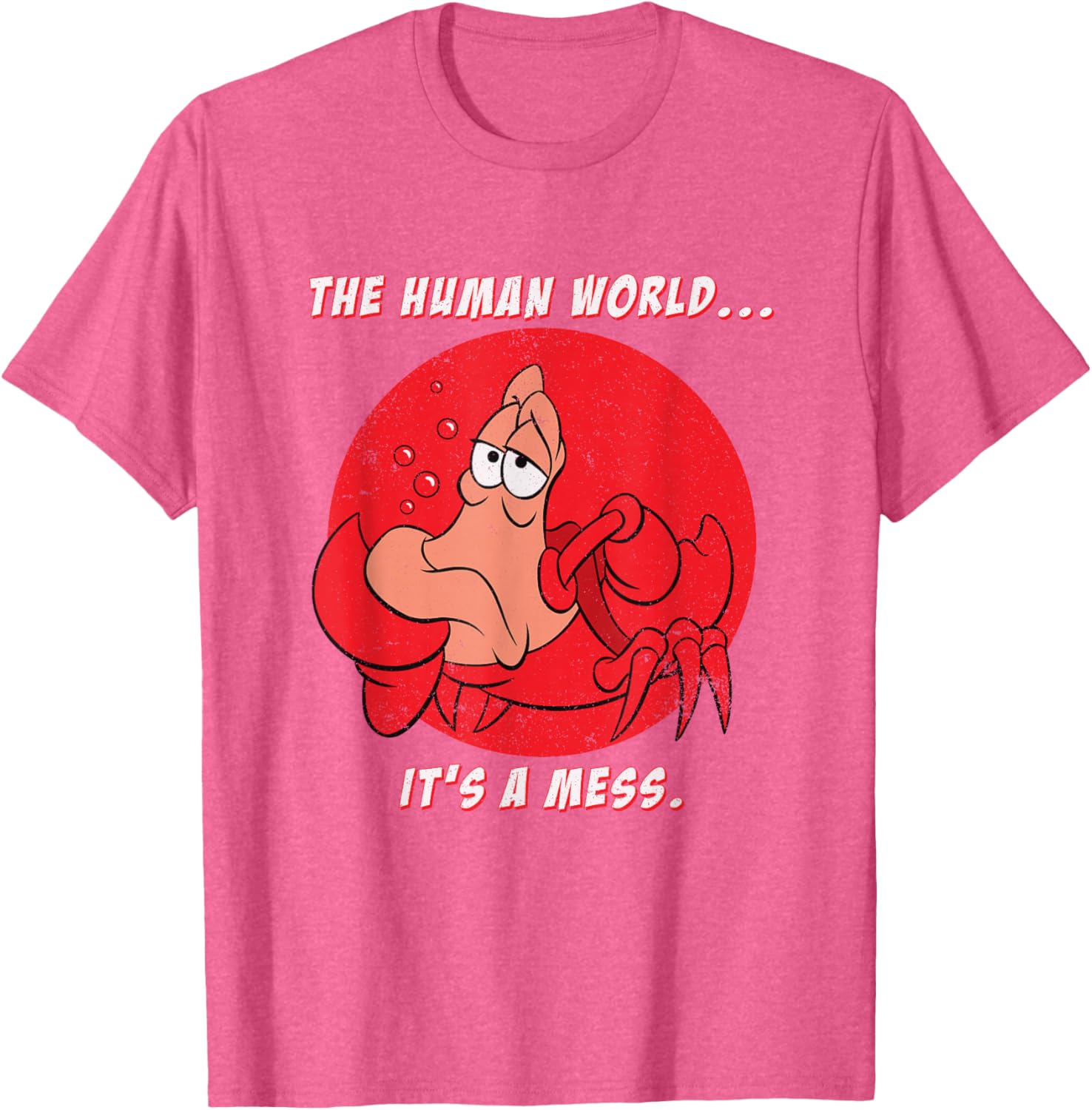 Disney The Little Mermaid Sebastian Human World T-Shirt for Fans - 5