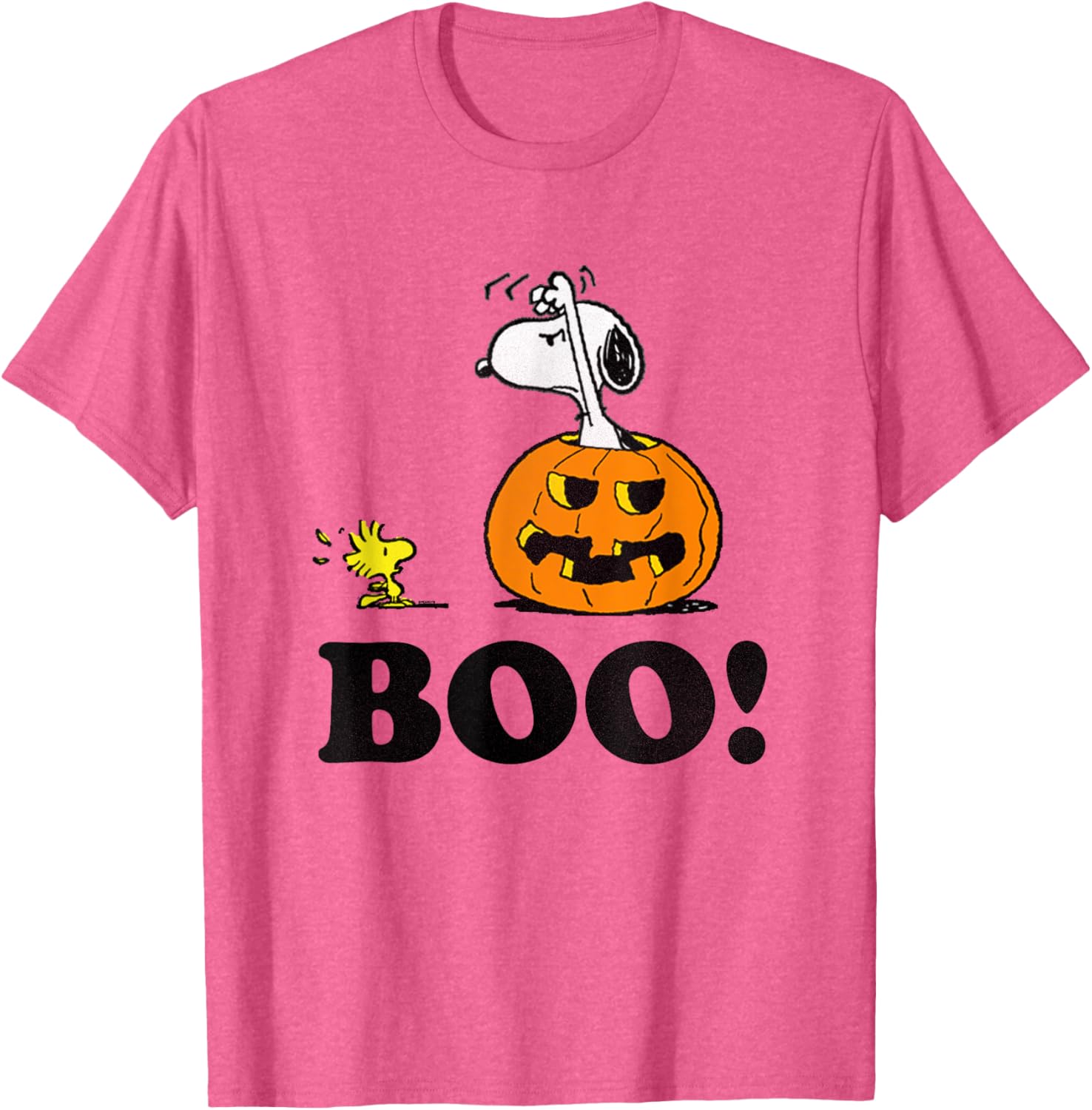 Peanuts Halloween Snoopy and Woodstock Boo T-Shirt for Kids and Adults - 5