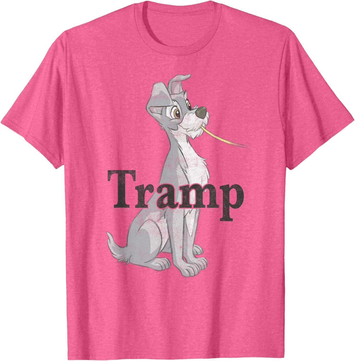 Disney Lady and the Tramp Spaghetti Couples T-Shirt for Fun Lovers - 8