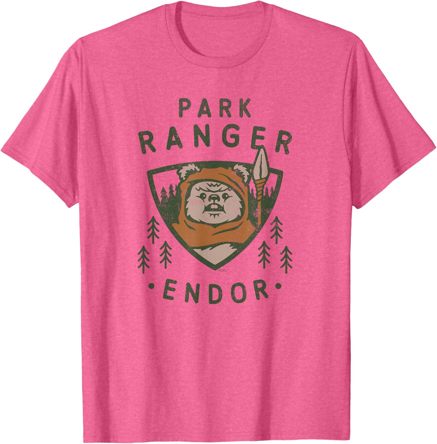 Ewok Park Ranger Endor T-Shirt for Star Wars Fans - Adventure Awaits! - 5