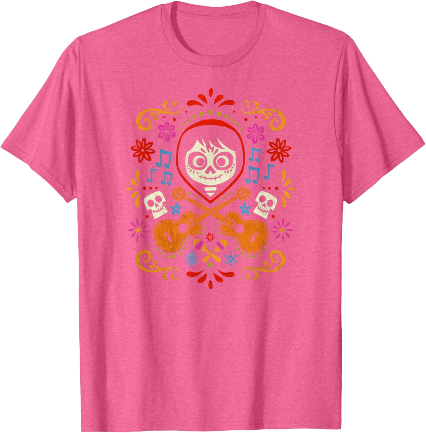 Disney Pixar Coco Musical Miguel Graphic T-Shirt for Kids and Adults - 5