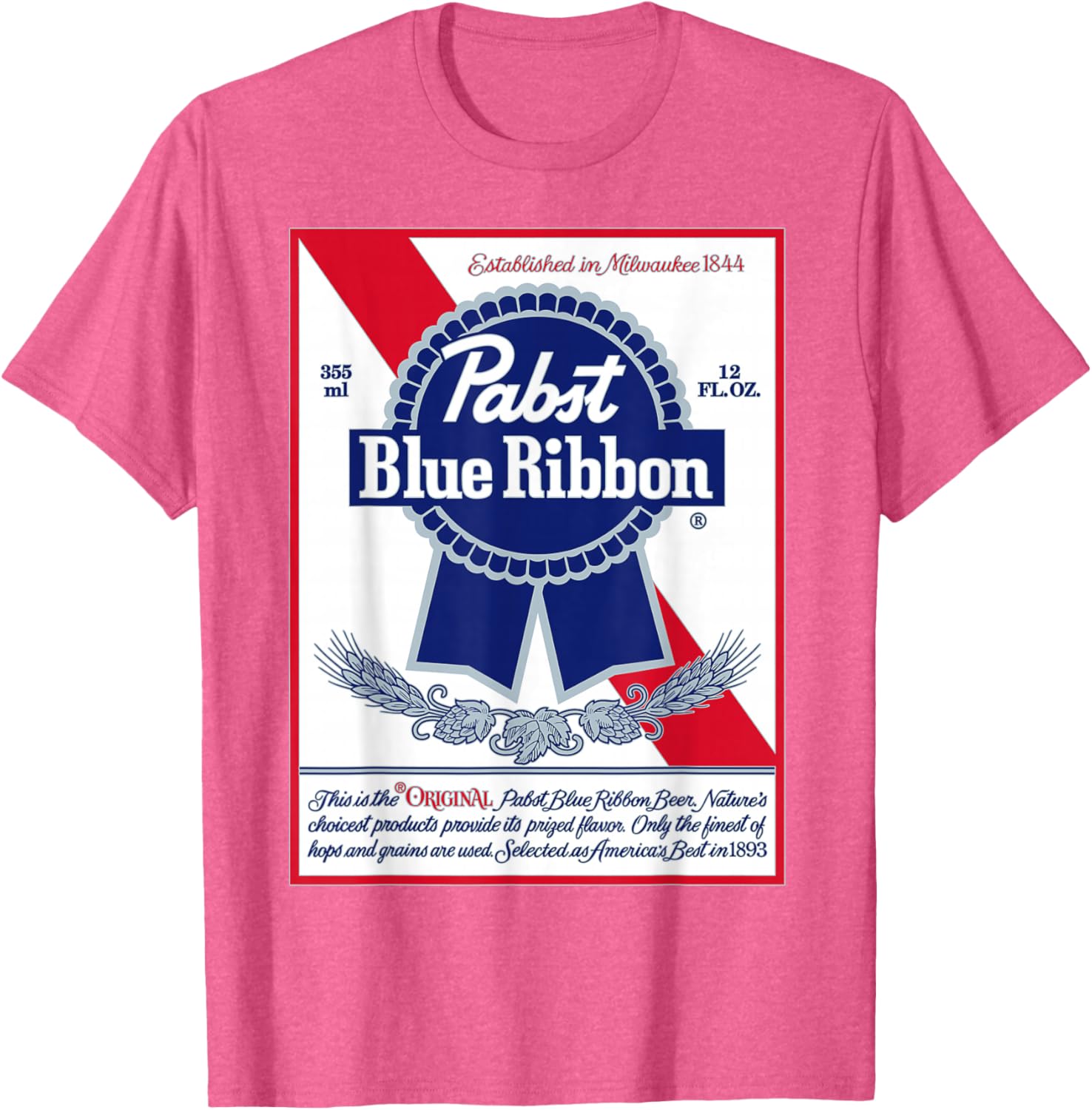 Pabst Vintage Blue Ribbon T-Shirt Stylish Fashion for Casual Wear - 8