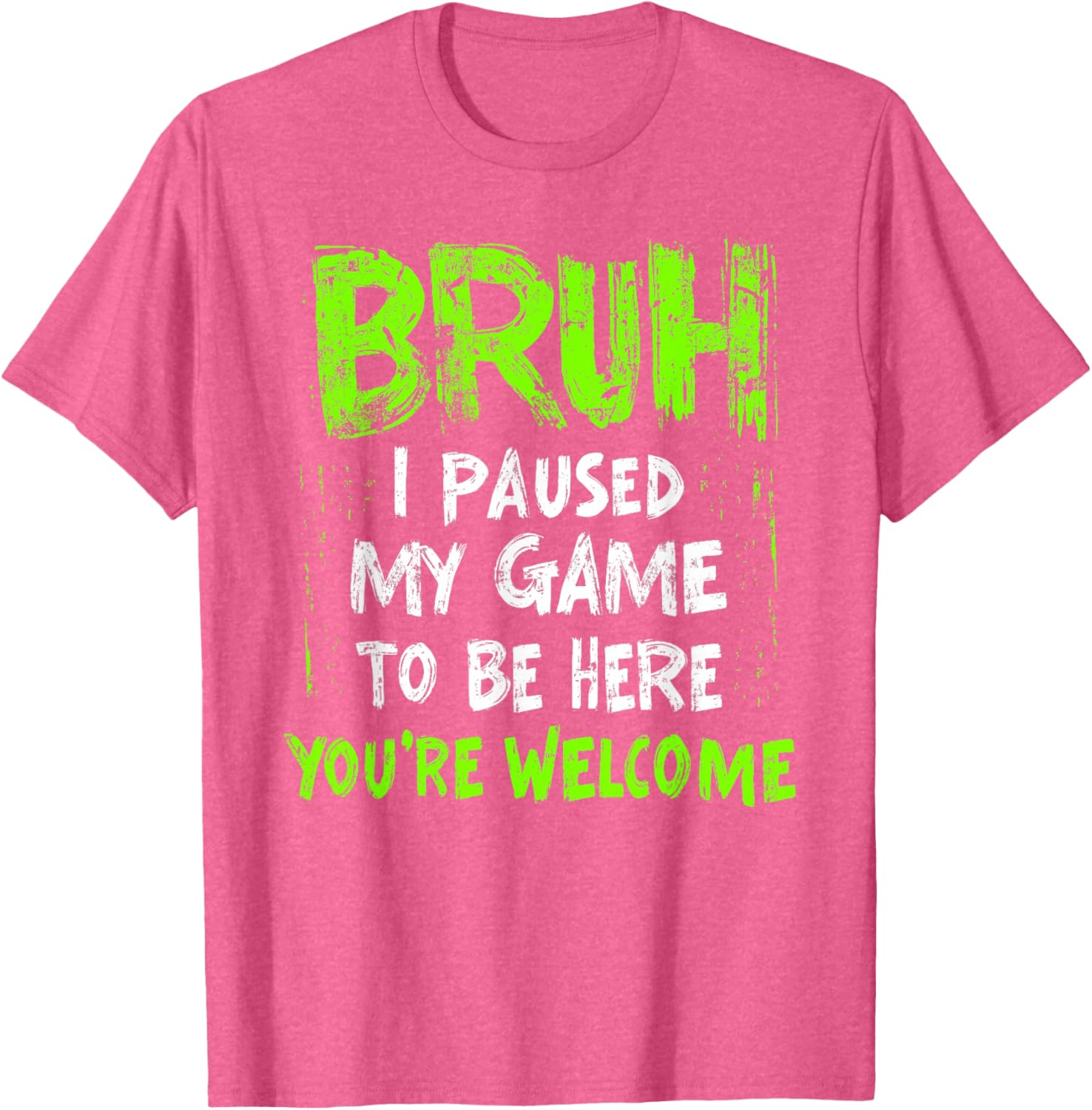 Funny Gamer T-Shirt for Teen Boys I Paused My Game Cool Video Game Tee - 14