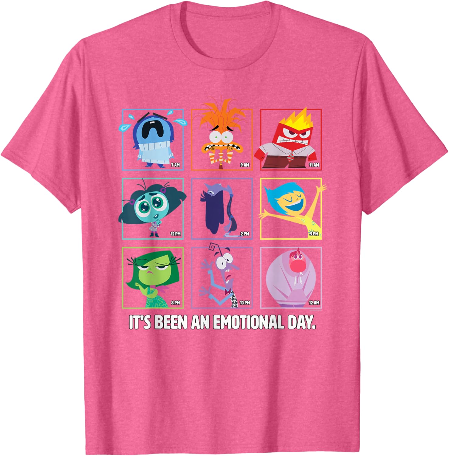 Inside Out 2 Emotions T-Shirt for Disney Fans - Fun & Stylish Apparel - 28