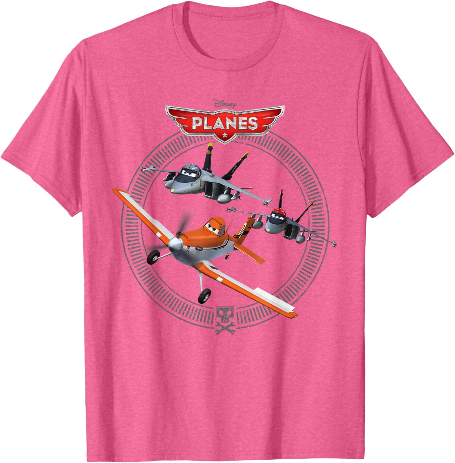 Disney Planes Dusty Crophopper Bravo Echo T-Shirt for Kids and Fans - 3