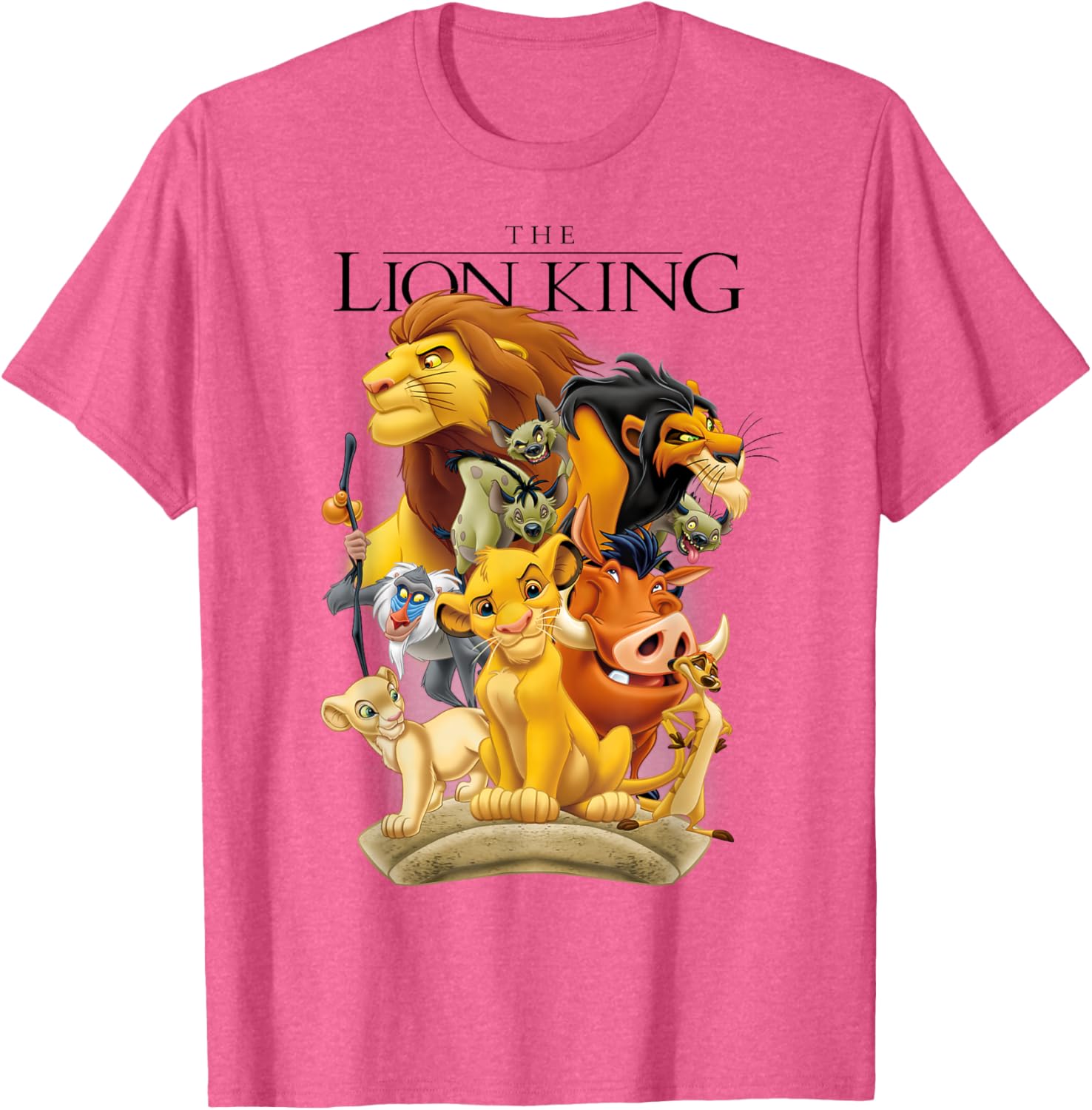 Disney The Lion King Pride Land Characters T-Shirt for Fans and Collectors - 7