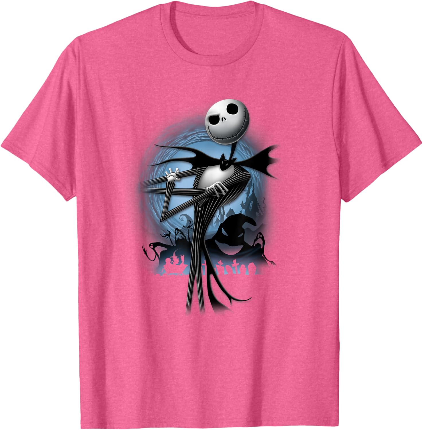 Disney Nightmare Before Christmas Jack Skellington Pose T-Shirt for Fans - 5