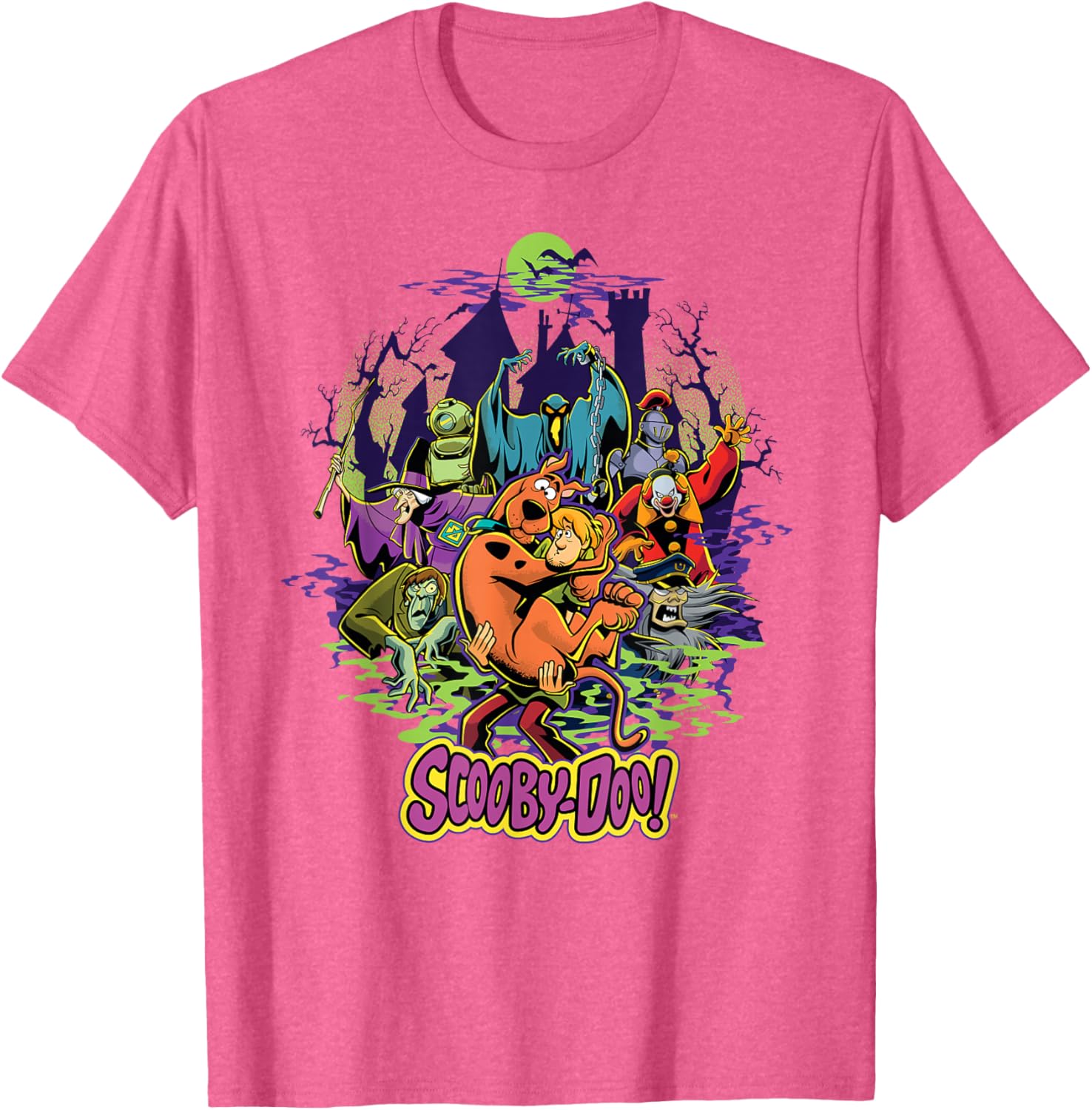 Scooby-Doo and Shaggy Monster Chase T-Shirt for Fun Adventures - 4