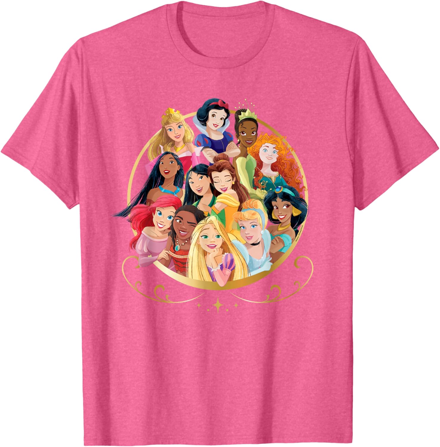 Disney Princess Royal Friends T-Shirt for Kids Fun Clothing Gift - 12